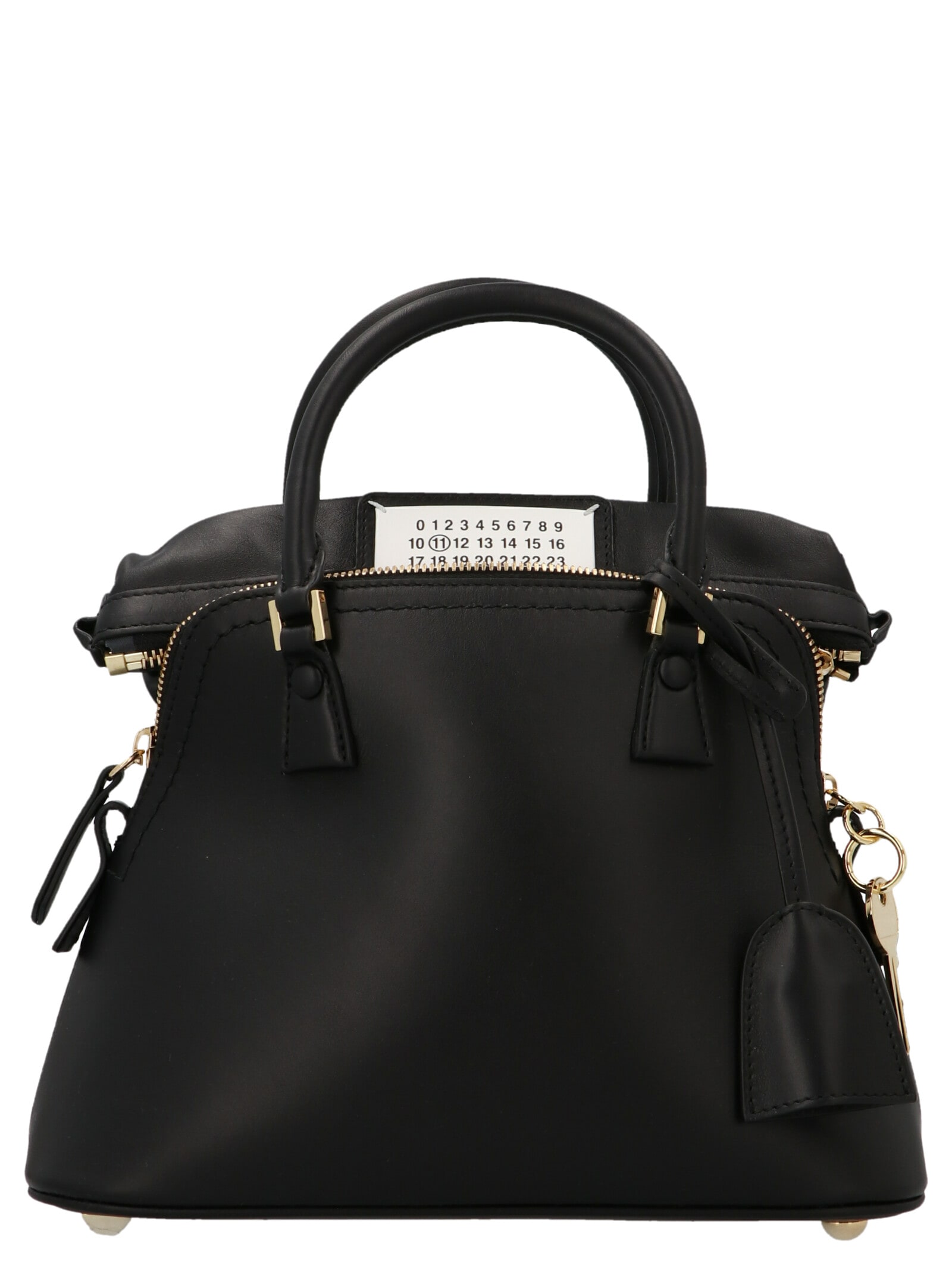 Shop Maison Margiela 5ac Mini Handbag In Black