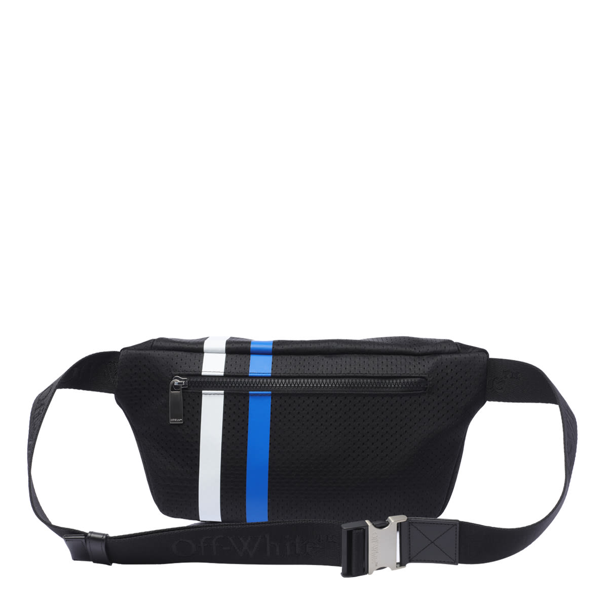 Shop Off-white Outdoor Belt Bag In Black White