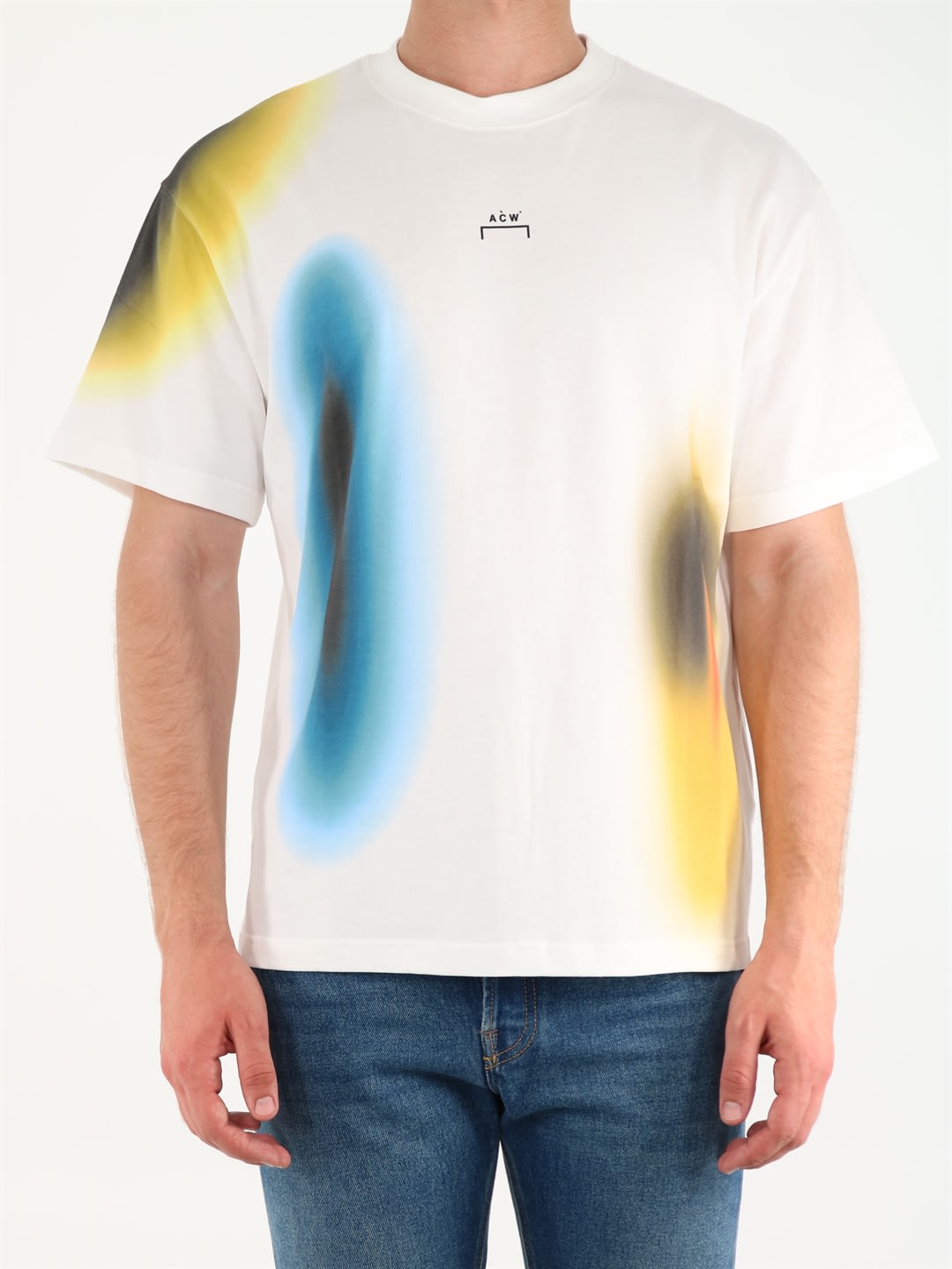 A-COLD-WALL White Hypergraphic Ss T-shirt