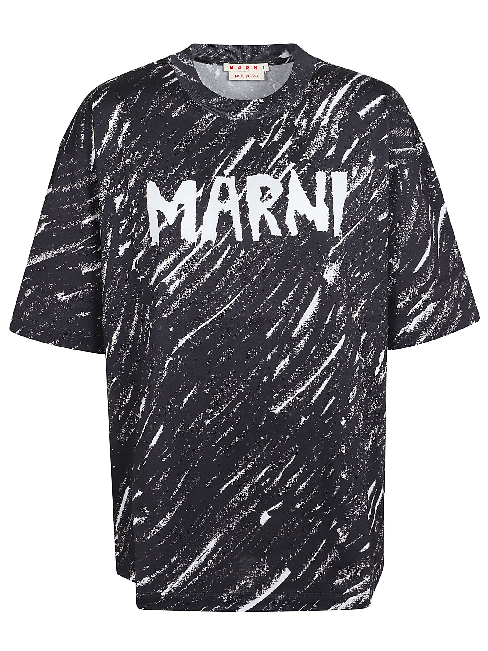 Shop Marni T-shirt In Black