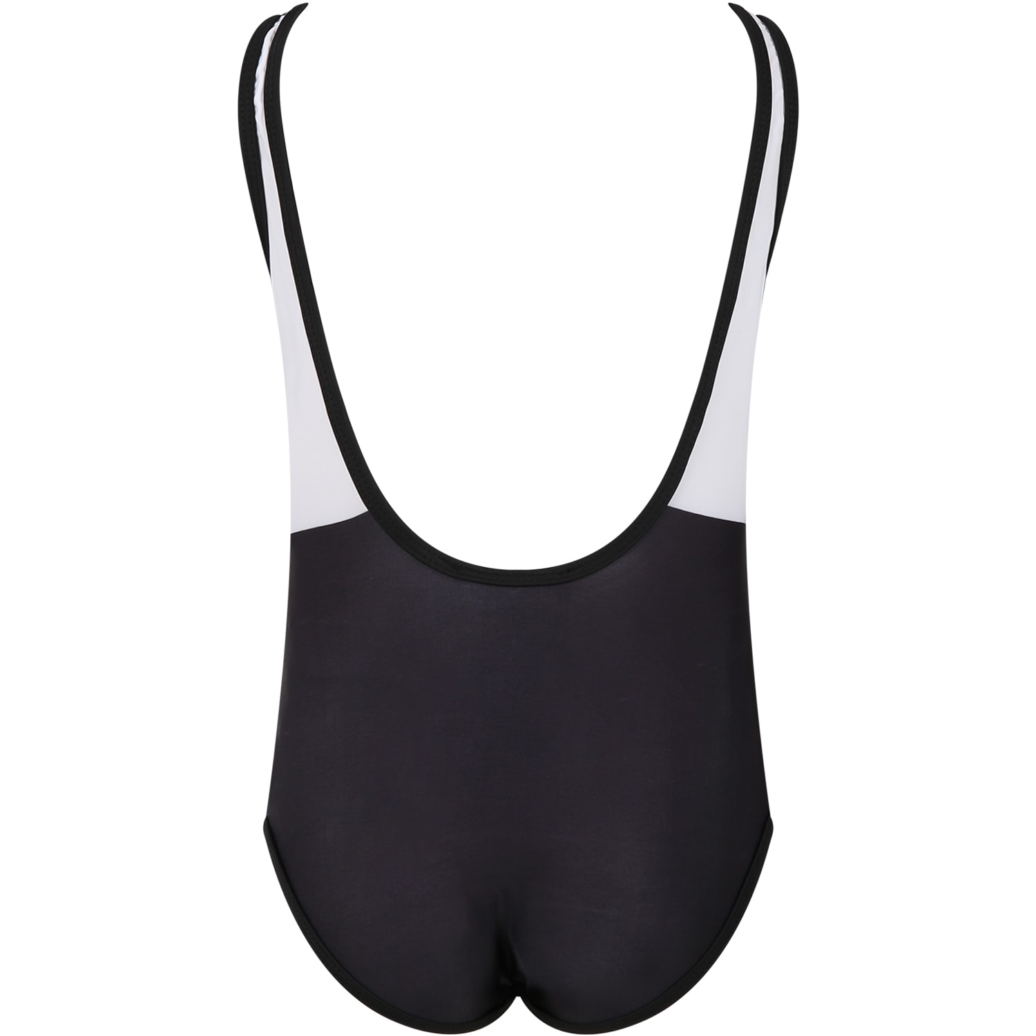Shop Dkny Multicolor Swimsuit For Girl With Logo