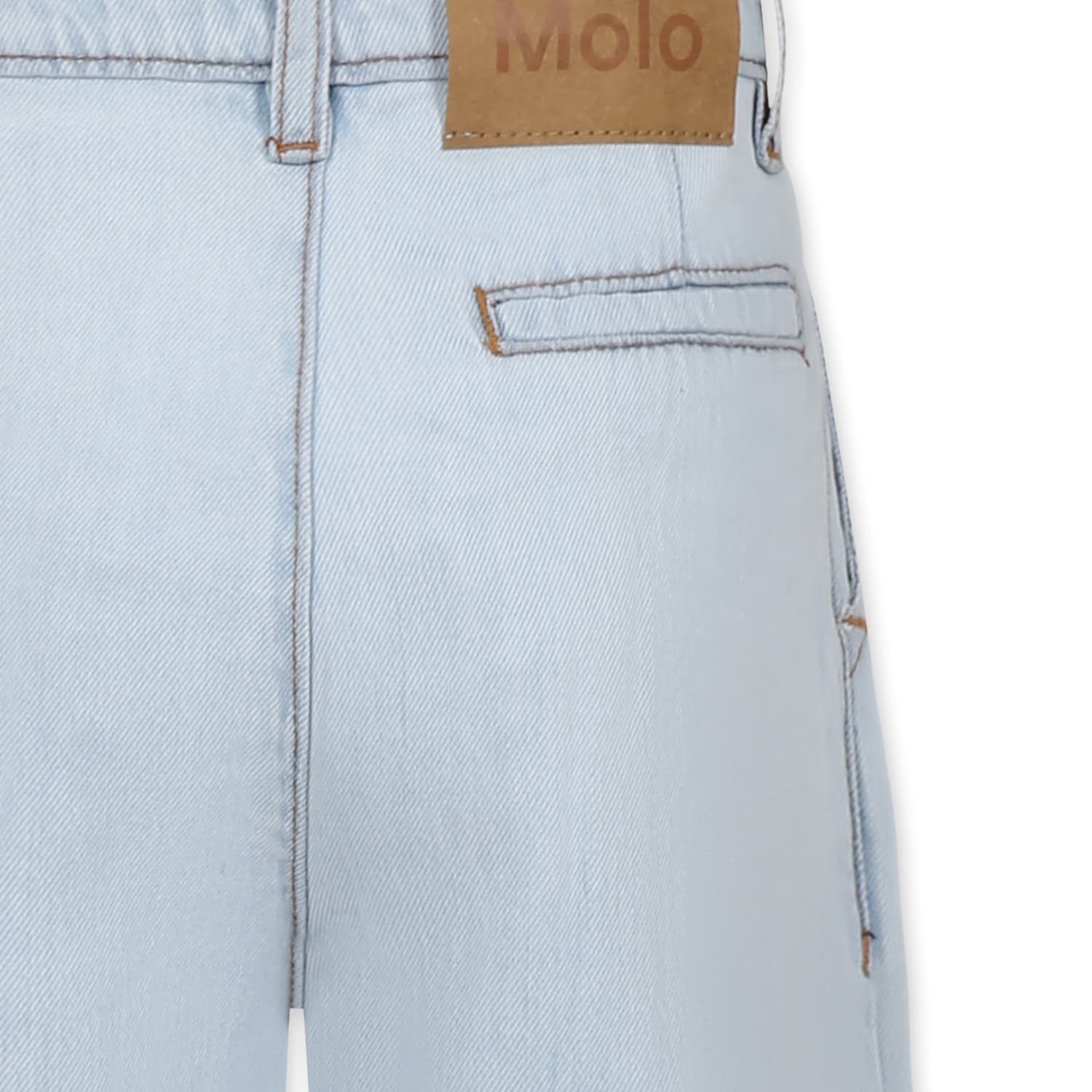 Molo Belt-loop Jeans In Denim