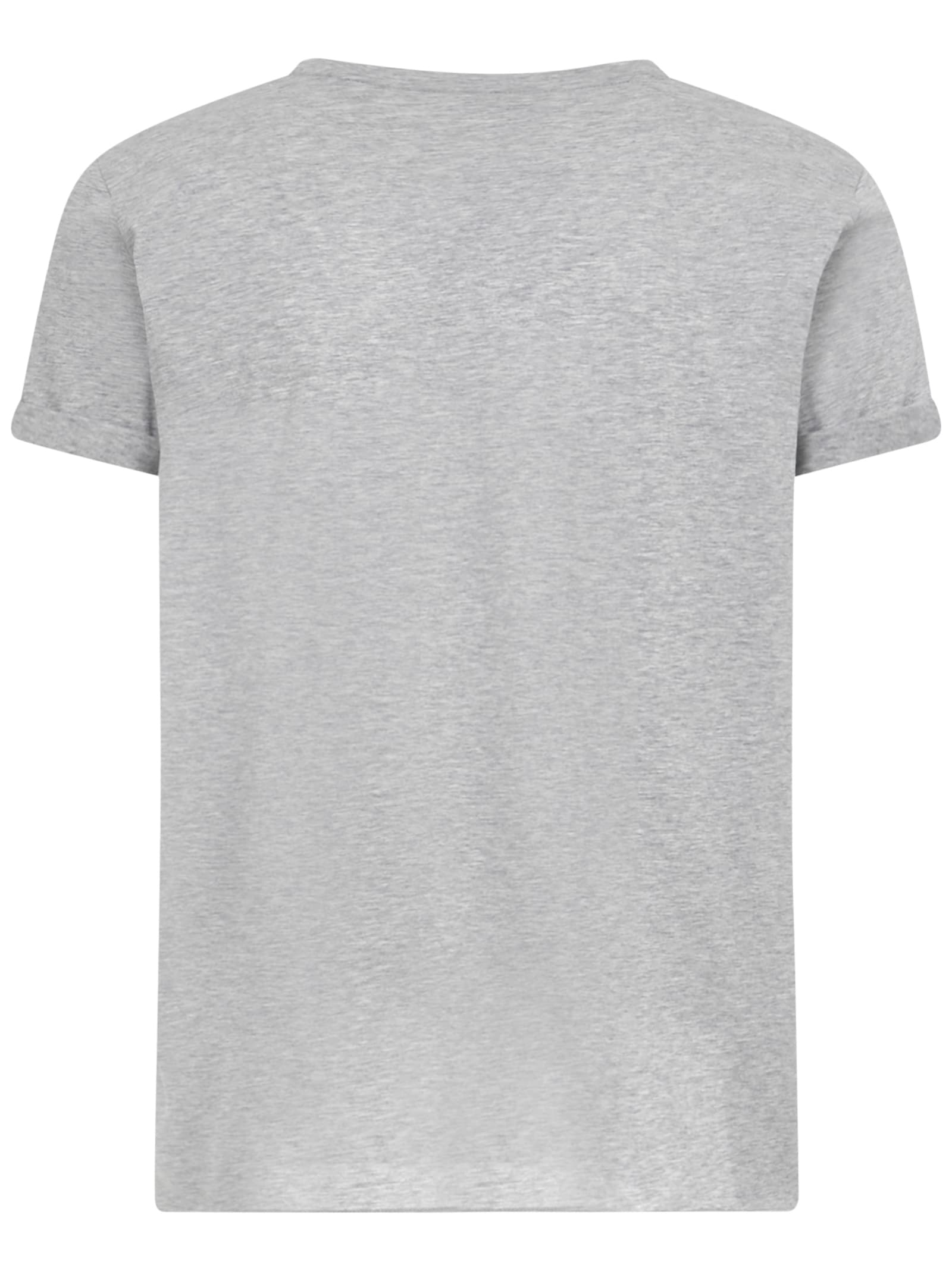 Shop Saint Laurent T-shirt In Grey