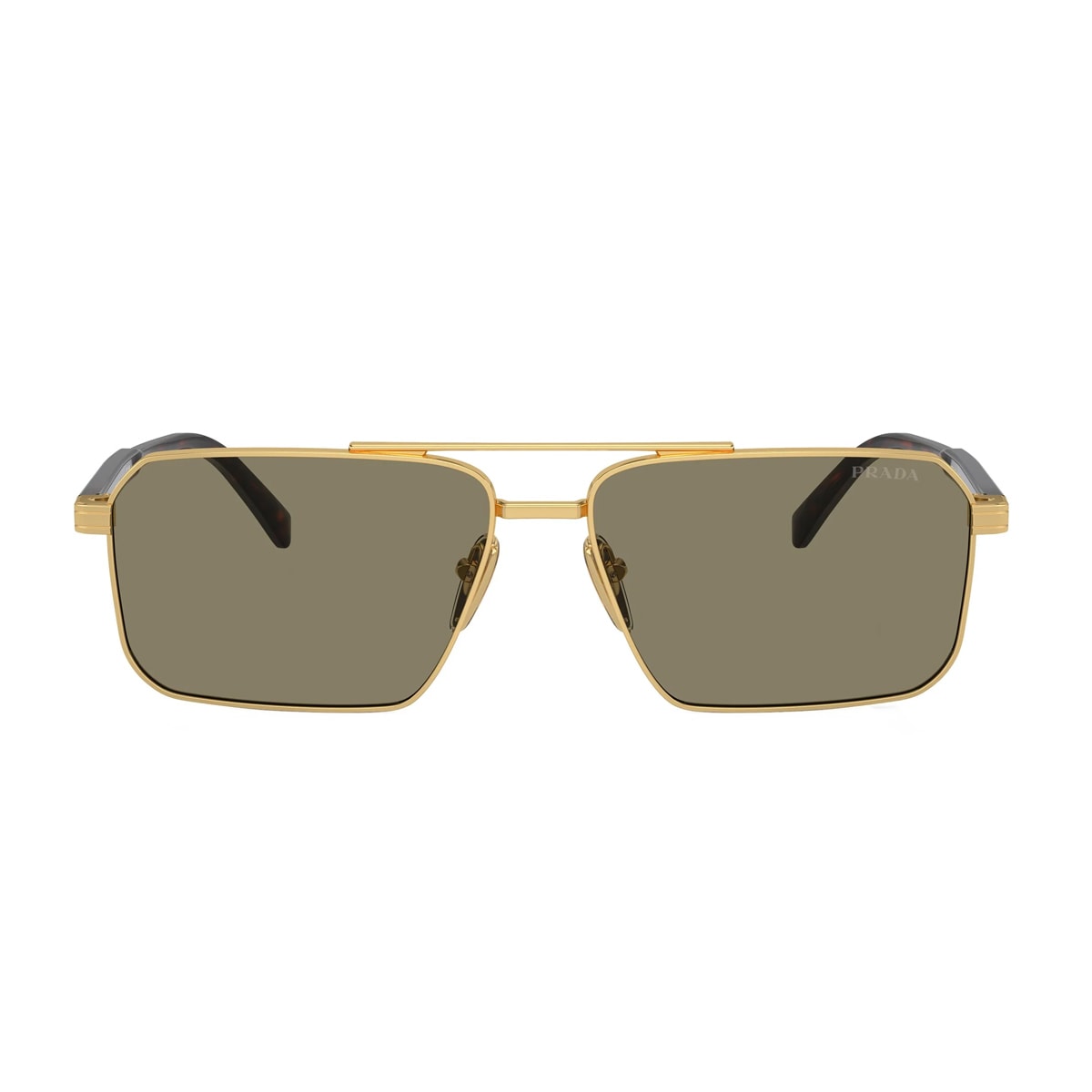 Prada Pra57s 5ak90f Oro Sunglasses