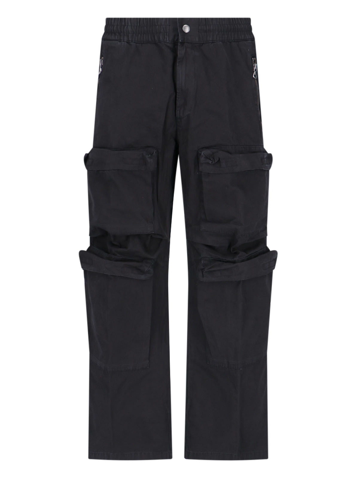 Shop Diesel P-danzel Cargo Pants In Black