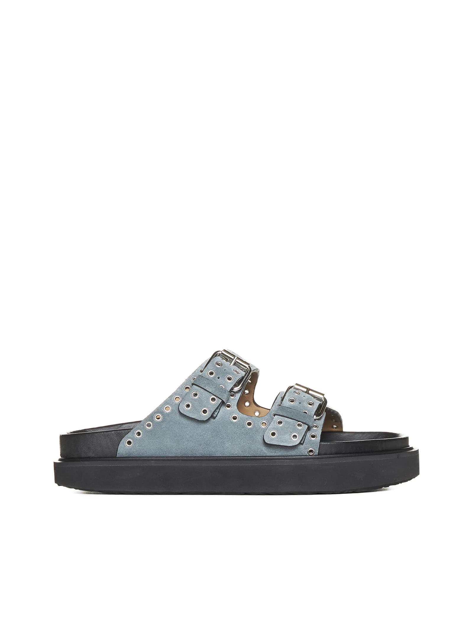 Shop Isabel Marant Sandals In Sea Green