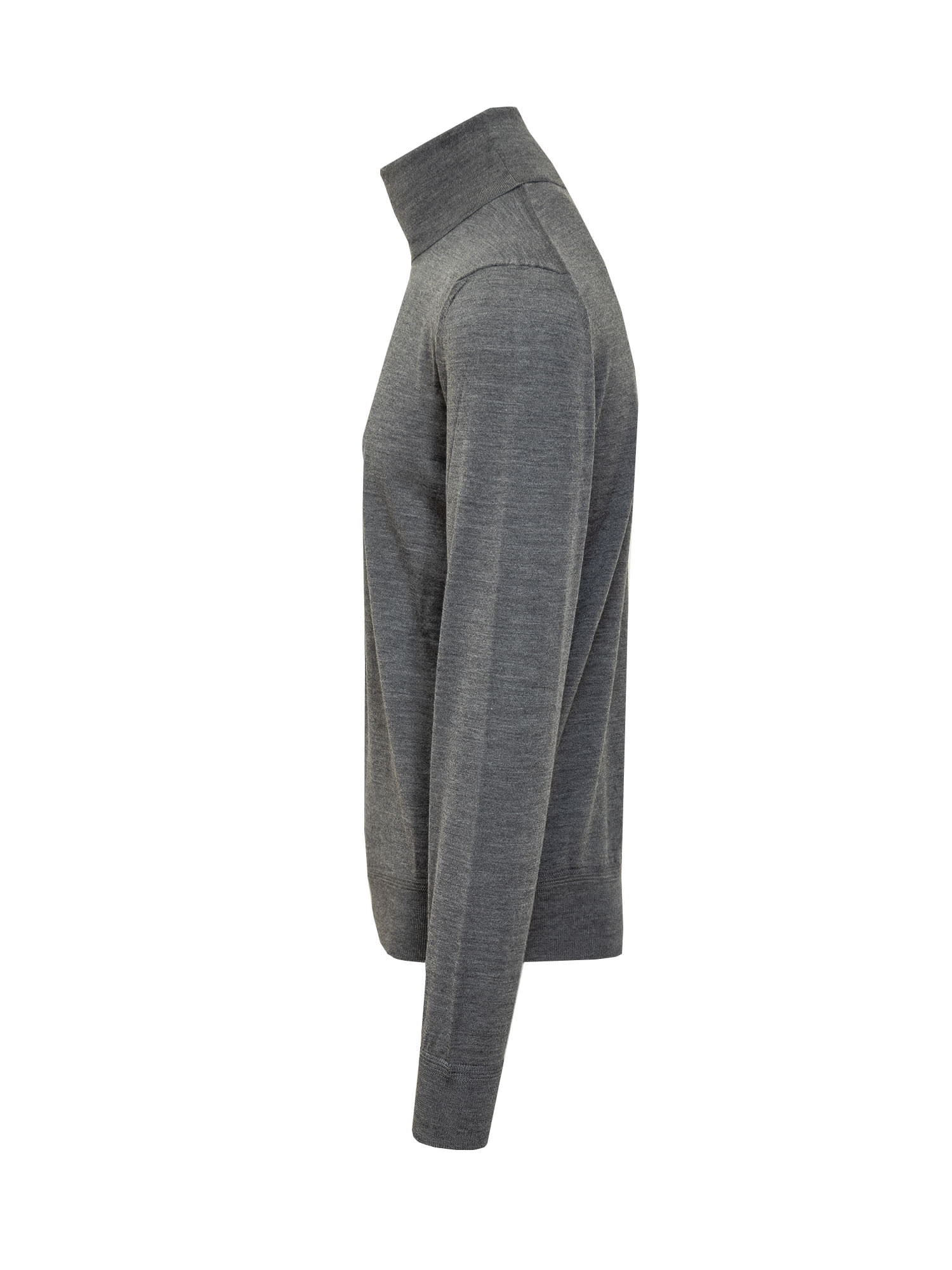 Shop Tom Ford Merino Wool Pullover In Light Charcoal