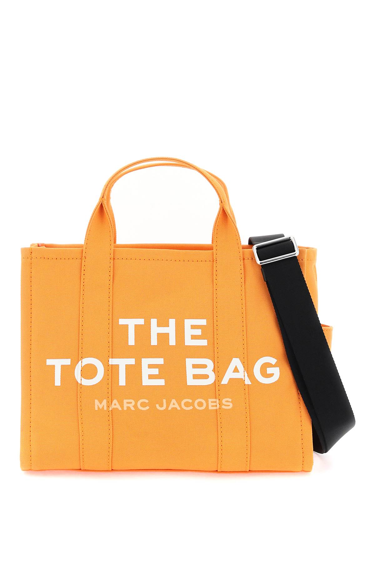 Marc Jacobs The Medium Canvas Tote Bag In Tangerine (orange)
