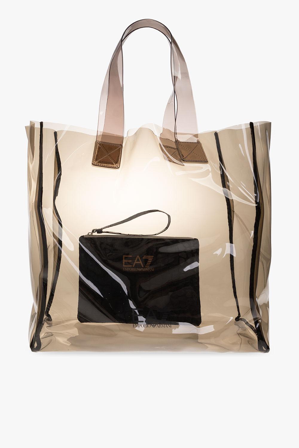 Ea7 Shopper Bag In Grey