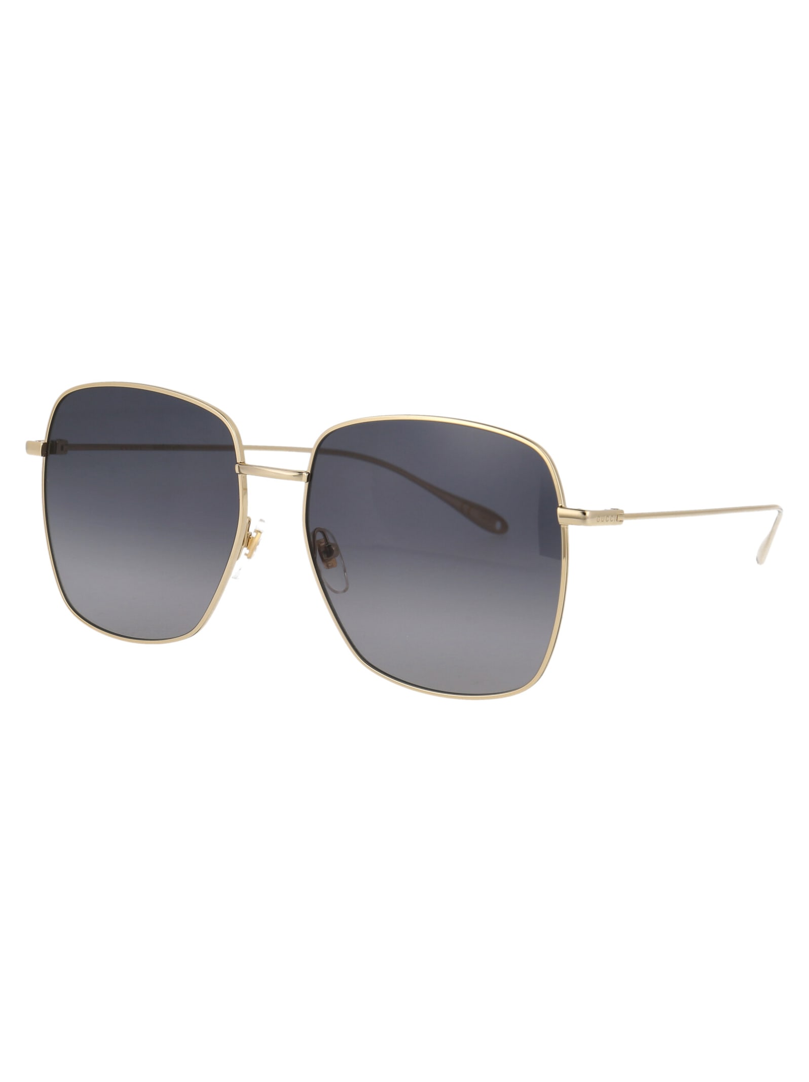 Shop Gucci Gg1031s Sunglasses In 001 Gold Gold Grey