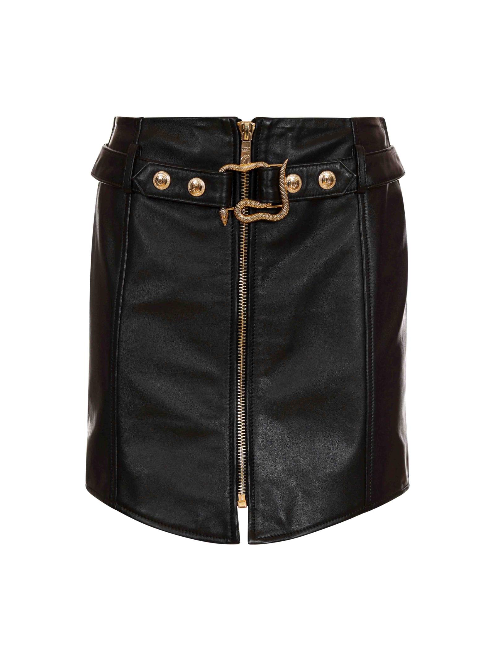 Shop Just Cavalli Skirt In Black