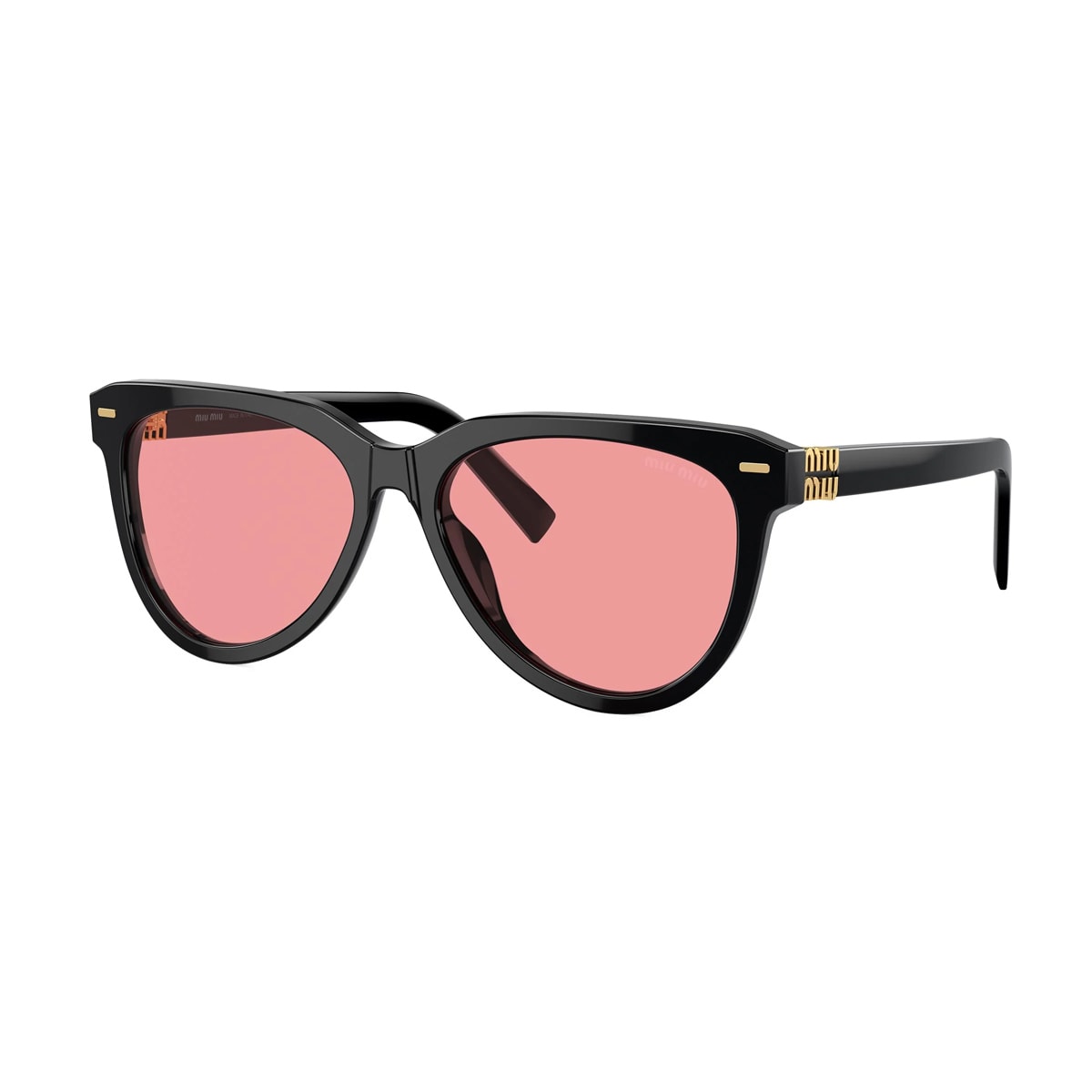 Miu Miu 0mu 12zs 16k1d0 Black Sunglasses