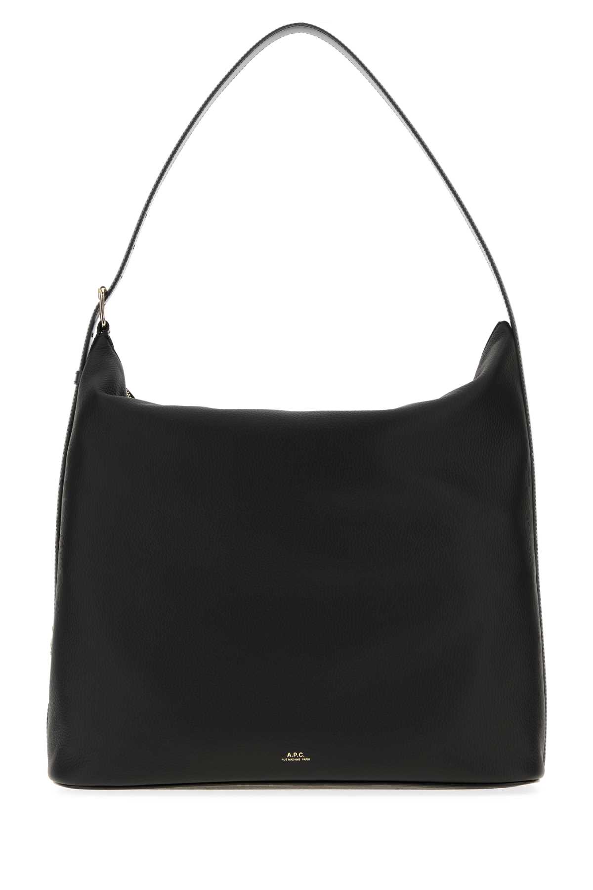 Apc A.p.c. Women Vera Leather Shoulder Bag In Black