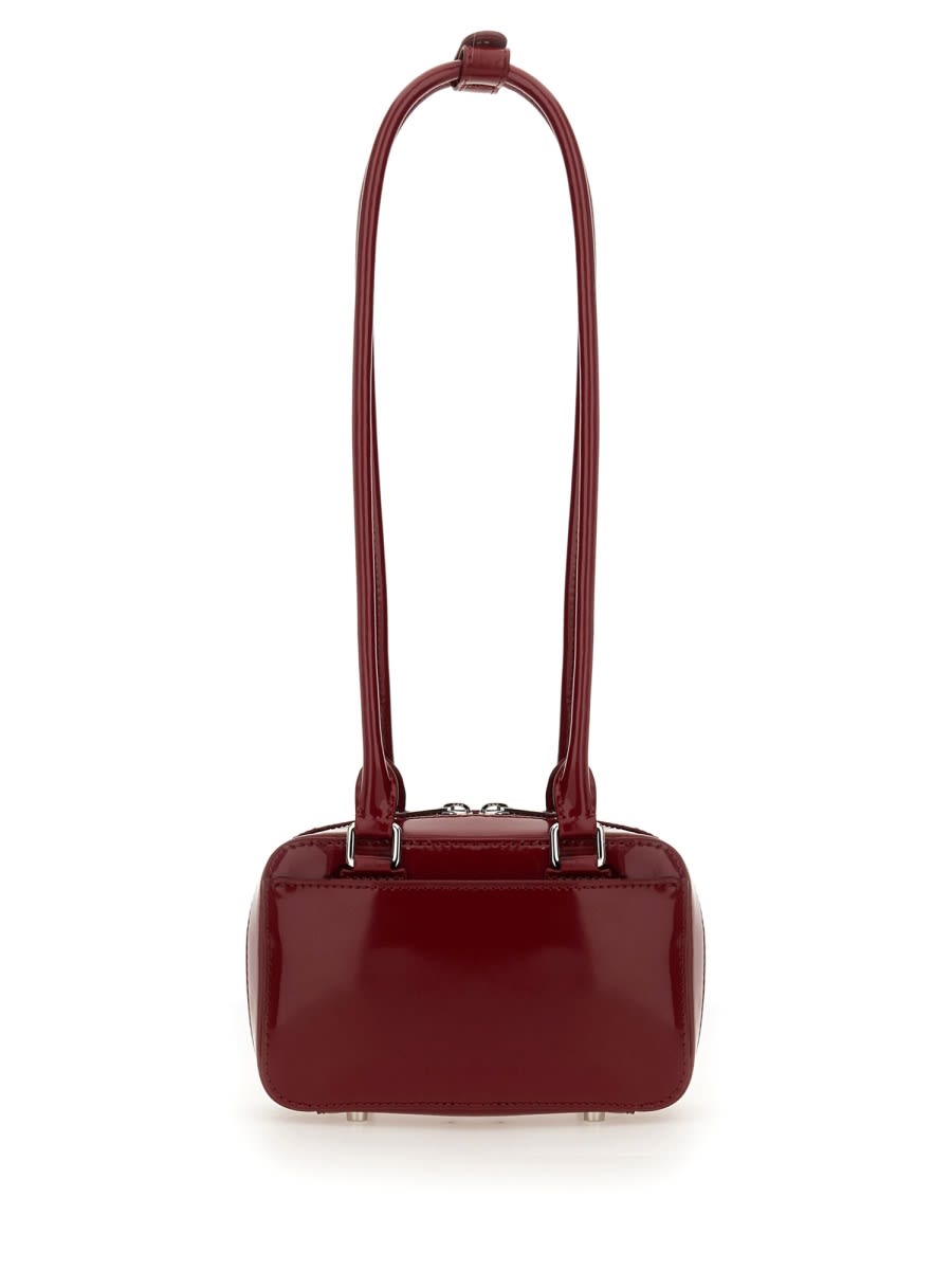 Shop Self-portrait Shoulder Bag. In Bordeaux