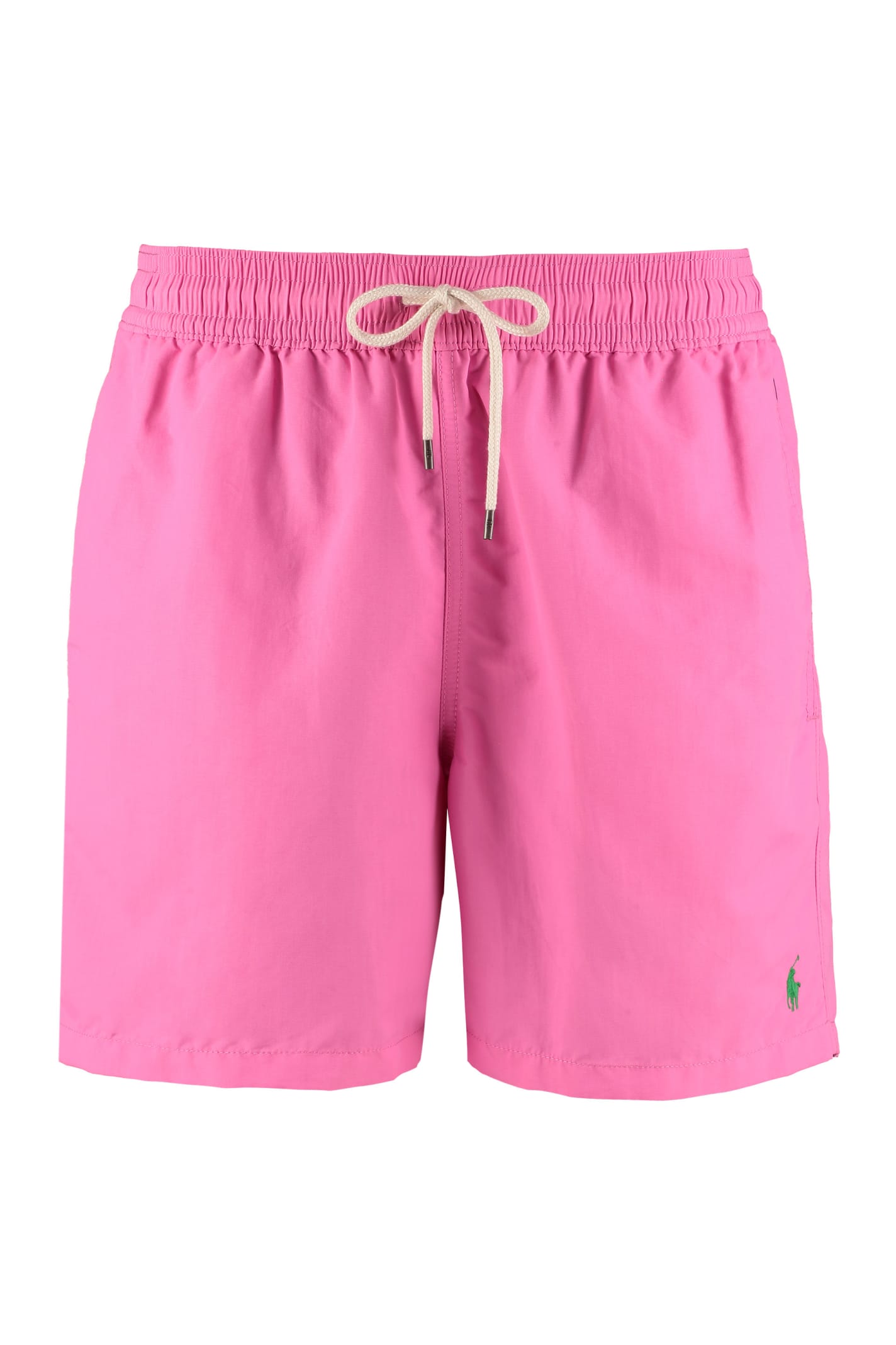 POLO RALPH LAUREN LOGO EMBROIDERY SWIM SHORTS,11247033