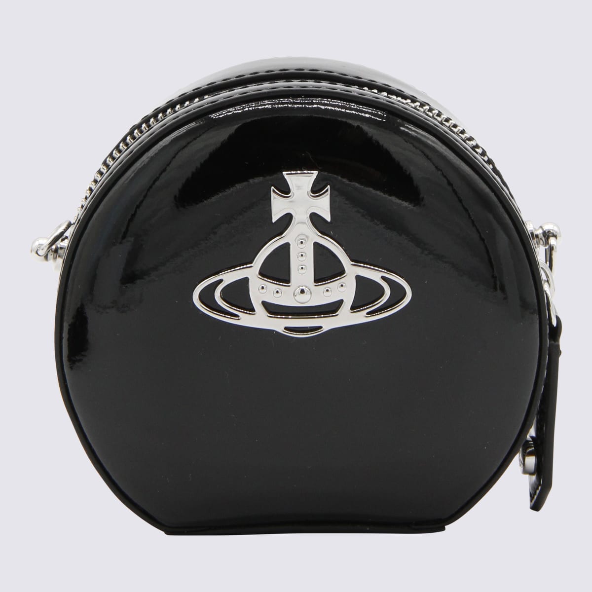 Black Leather Crossbody Bag