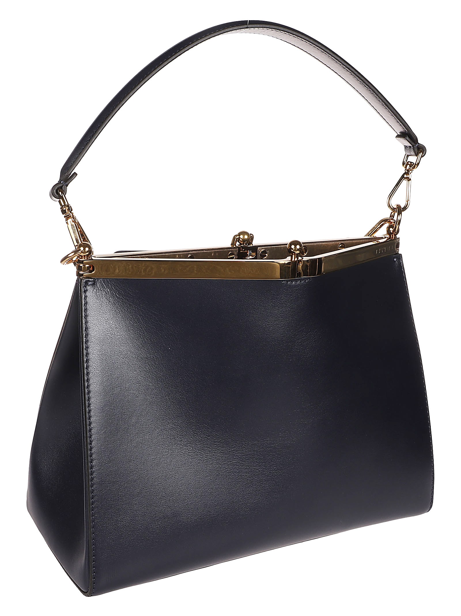 Shop Etro Medium Vela Shoulder Bag In Blu