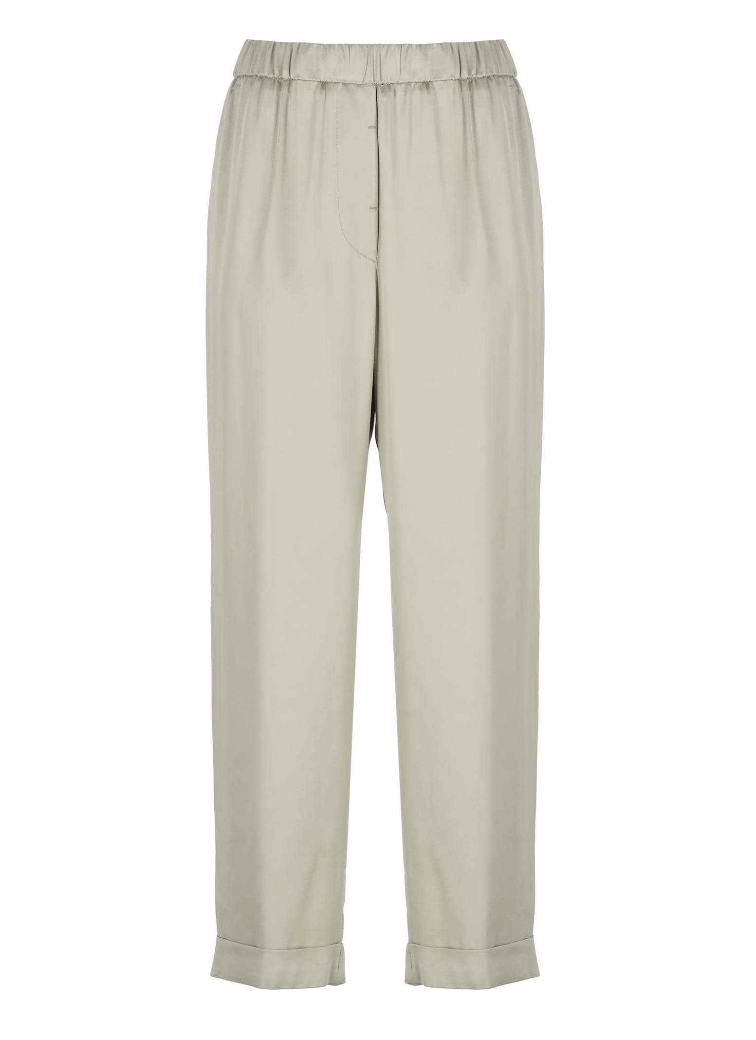 Peserico Elastic Waist Casual Pants