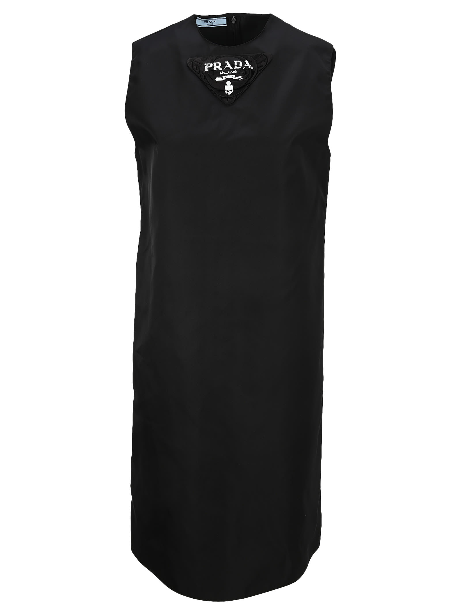 Prada Re-nylon Gabardine Sleeveless Dress