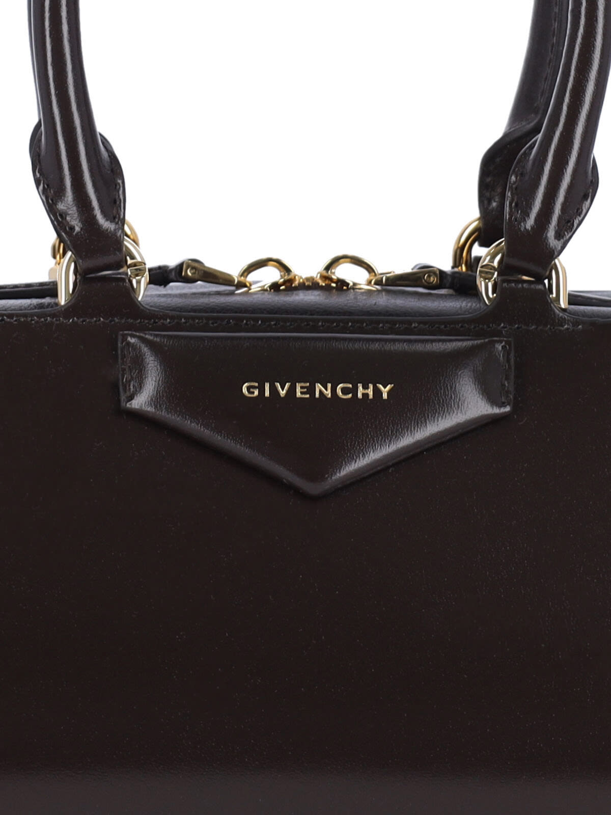 Givenchy Small Antigona Cube East-west Bag In Box Leather