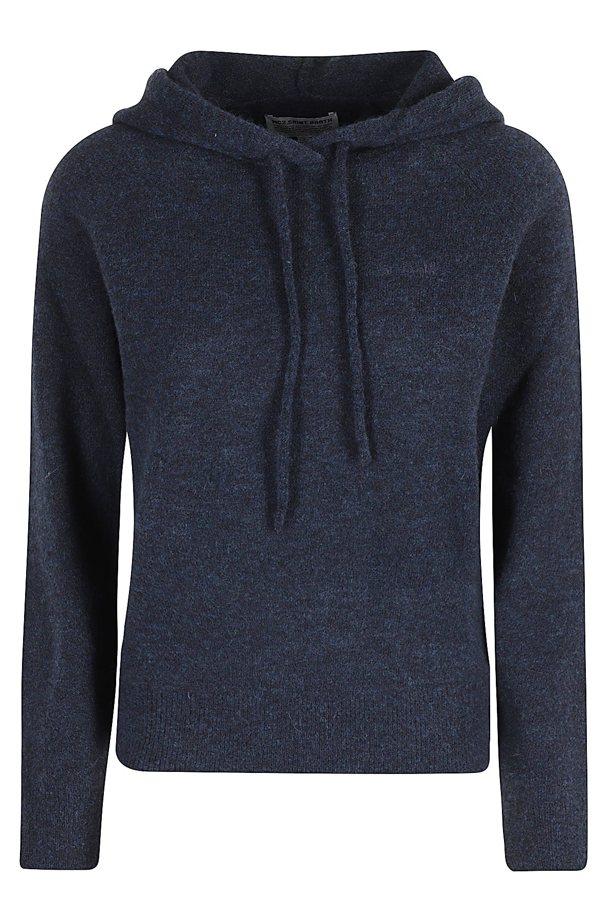 Shop Mc2 Saint Barth Woman Sweater In Blue Navy