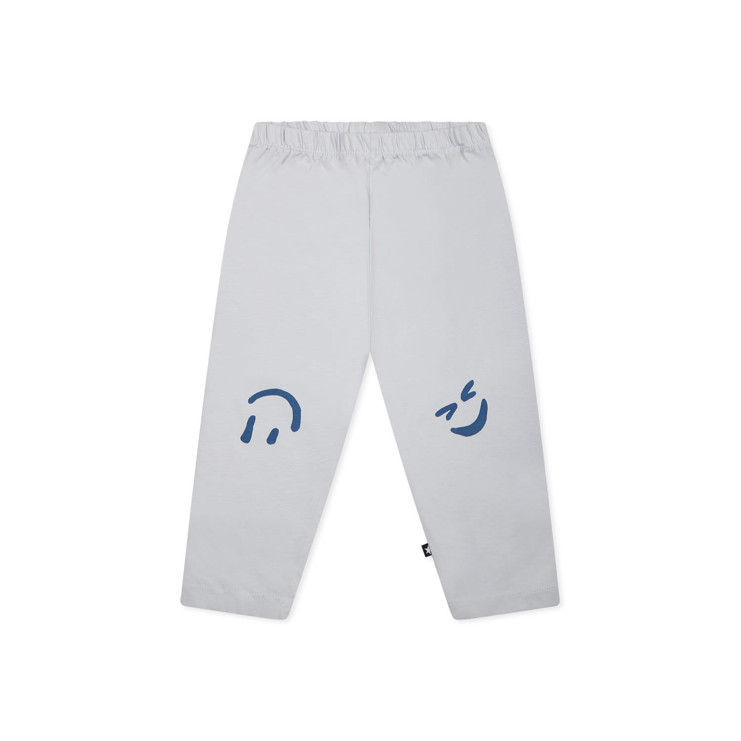 Molo Light Blue Trousers For Babykids In Light Blue
