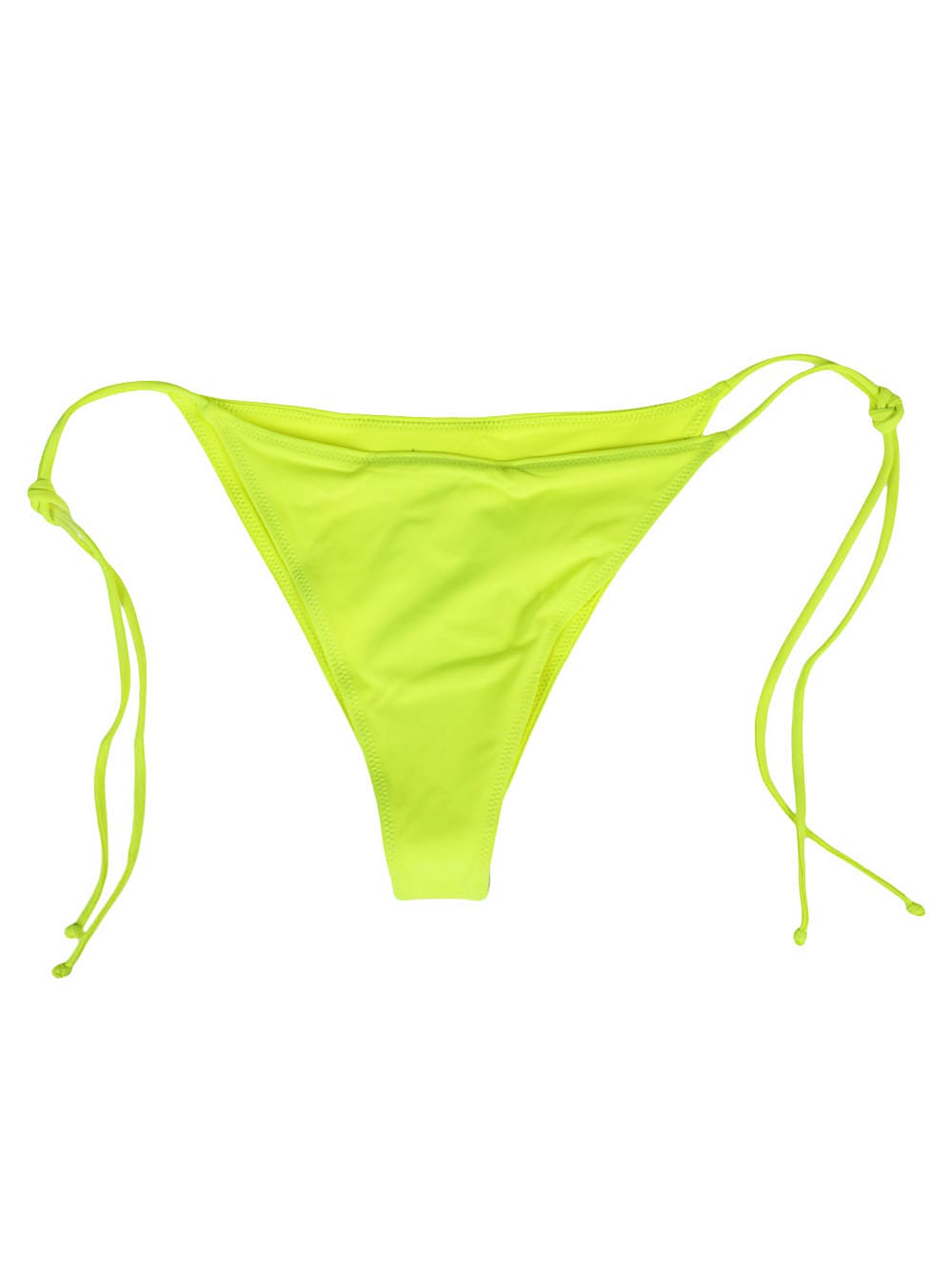 Mc2 Saint Barth String Brazilian Bikini Bottom In Green