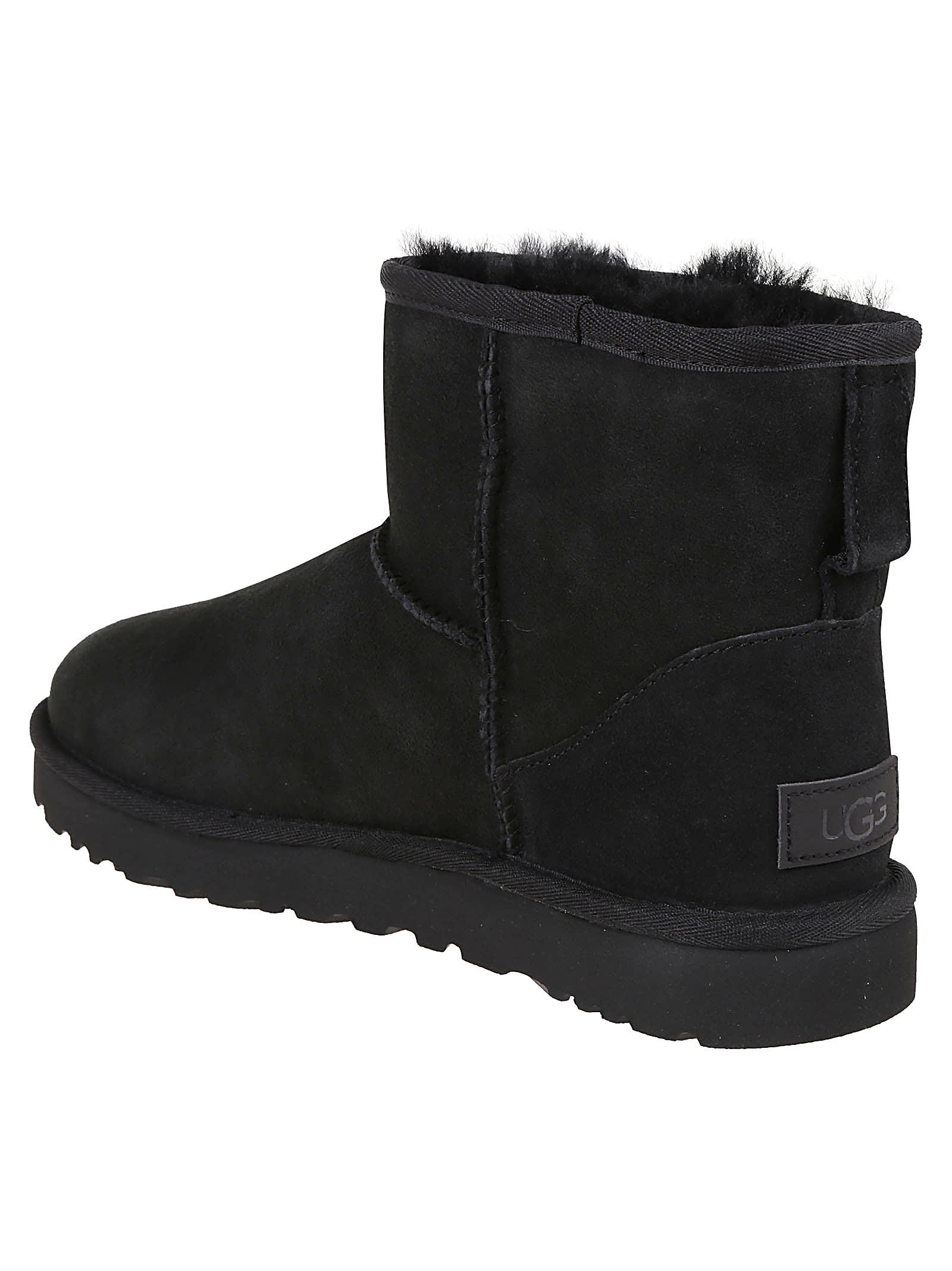 Shop Ugg W Classic Mini Ii In Blk Black