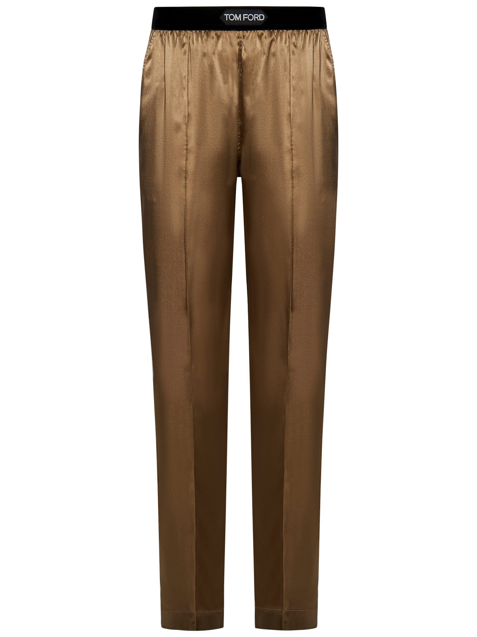 Shop Tom Ford Trousers In Beige