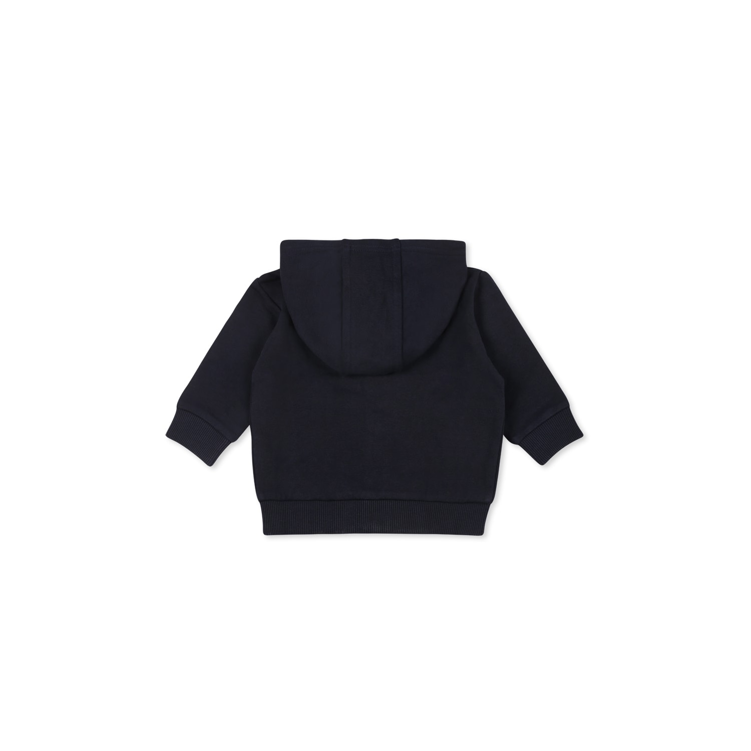 Timberland Blue Sweatshirt For Baby Boy With Tree Print In Blue