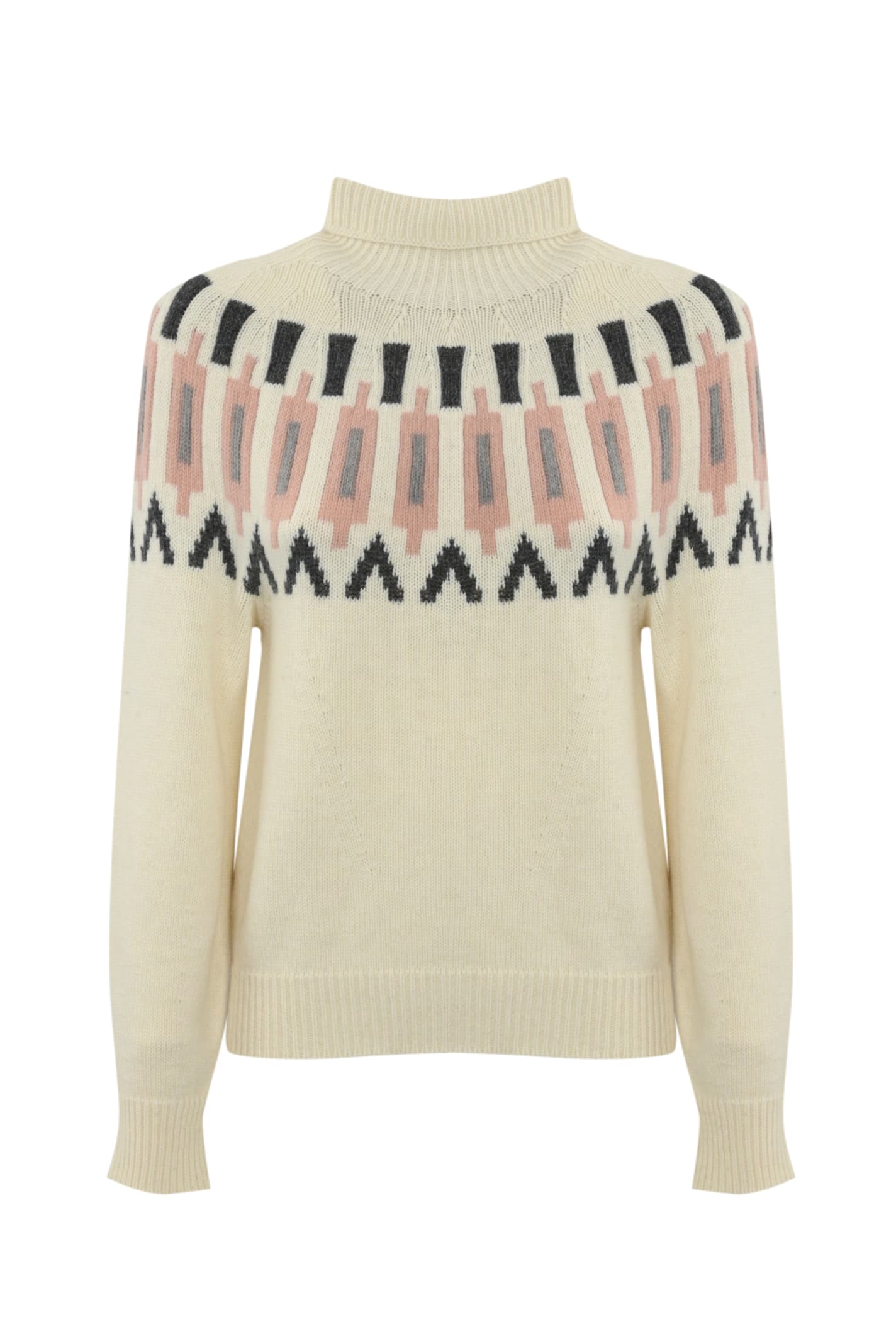 Cashmere Jacquard Sweater