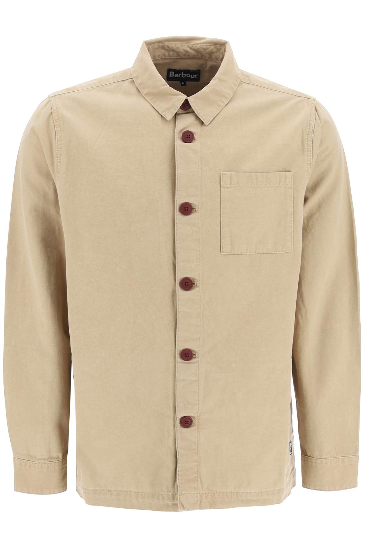 BARBOUR WASHED OVERSHIRT JACKET