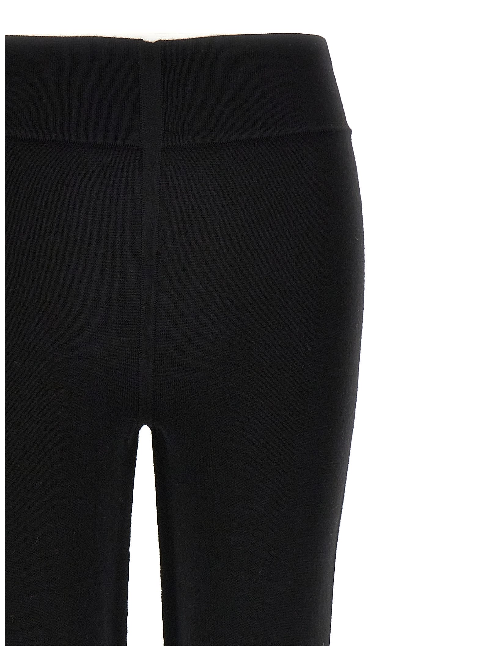 Rick Owens Knitted Leggings Elastic Waistband