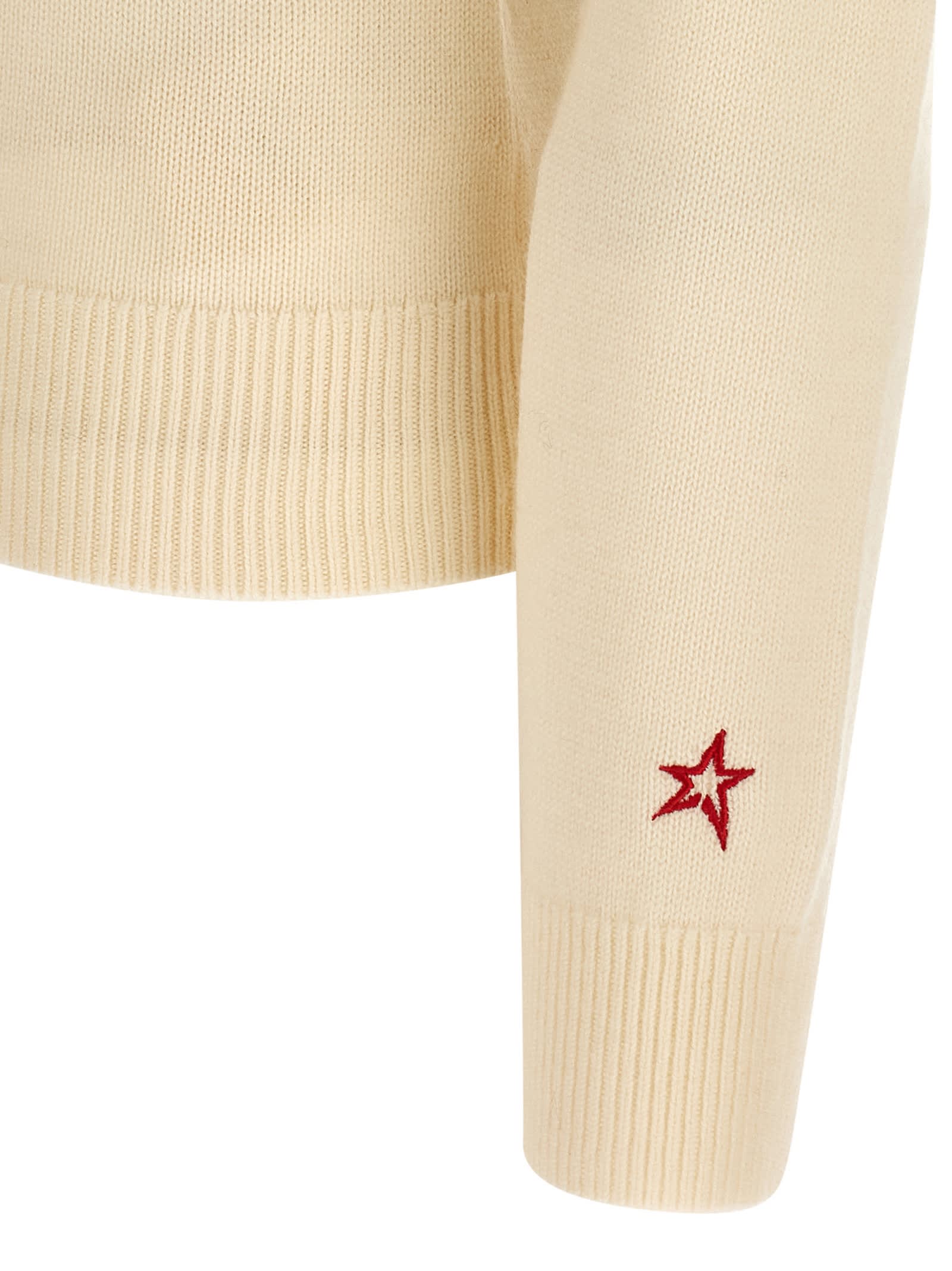 Perfect Moment Piste Sweater In Neutral