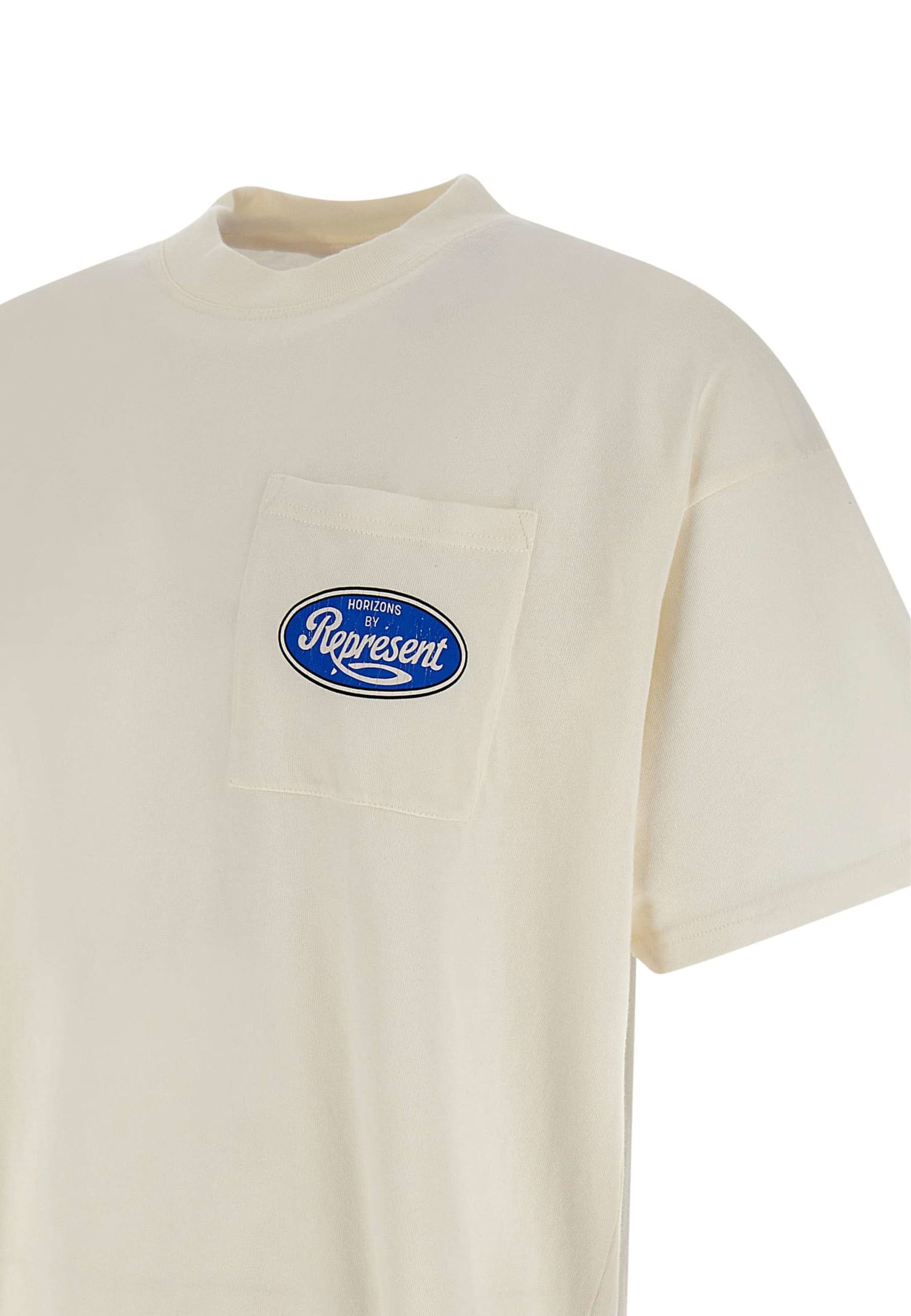 Shop Represent Classic Parts Cotton T-shirt In White