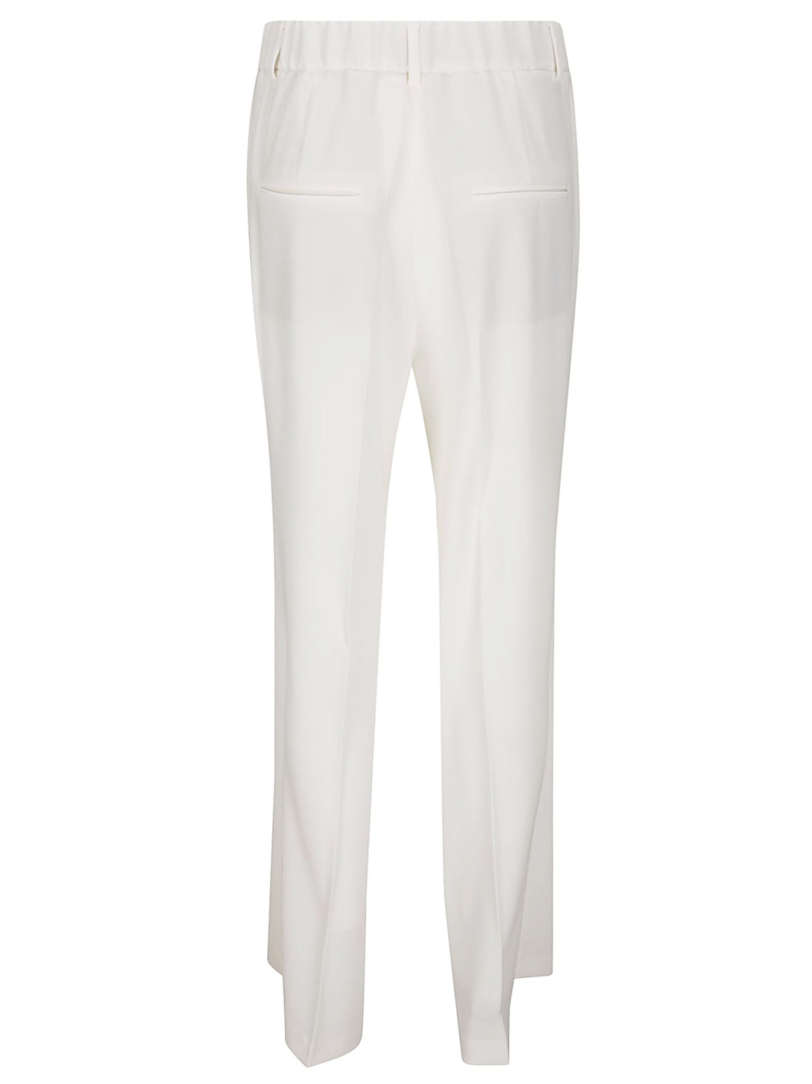 Shop Alberto Biani Trous. Flair Cady In White