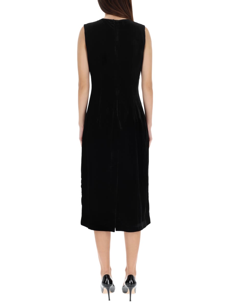 Baum Und Pferdgarten Viscose-polyester Blend Dress In Black