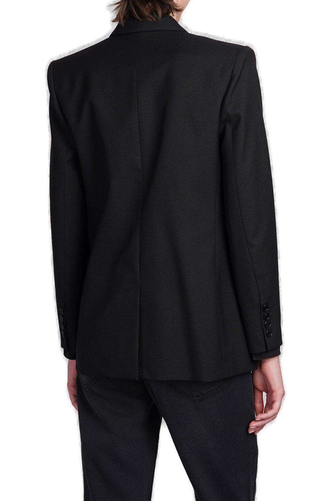 Shop Isabel Marant Madina Tailored Blazer In Black