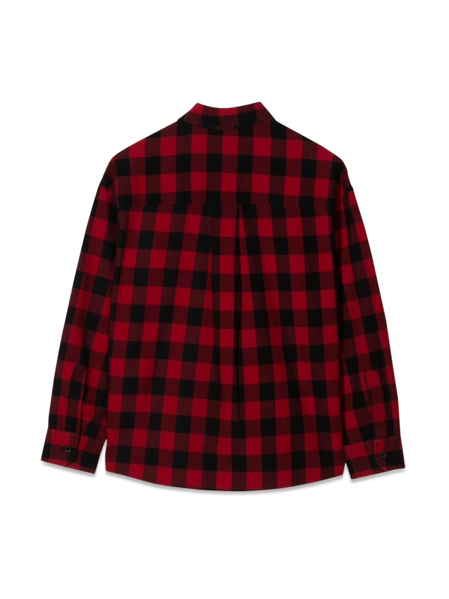 DSQUARED2 CAMICIA OVER QUADRI