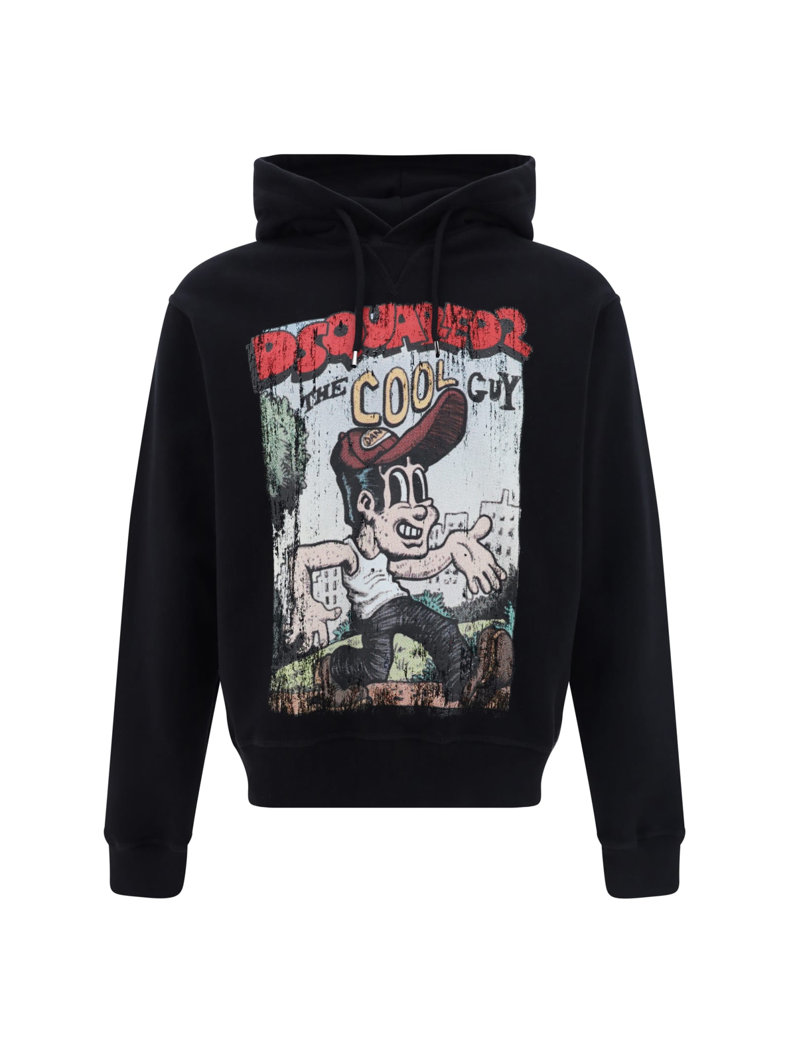 Sweatshirt With Logo Print