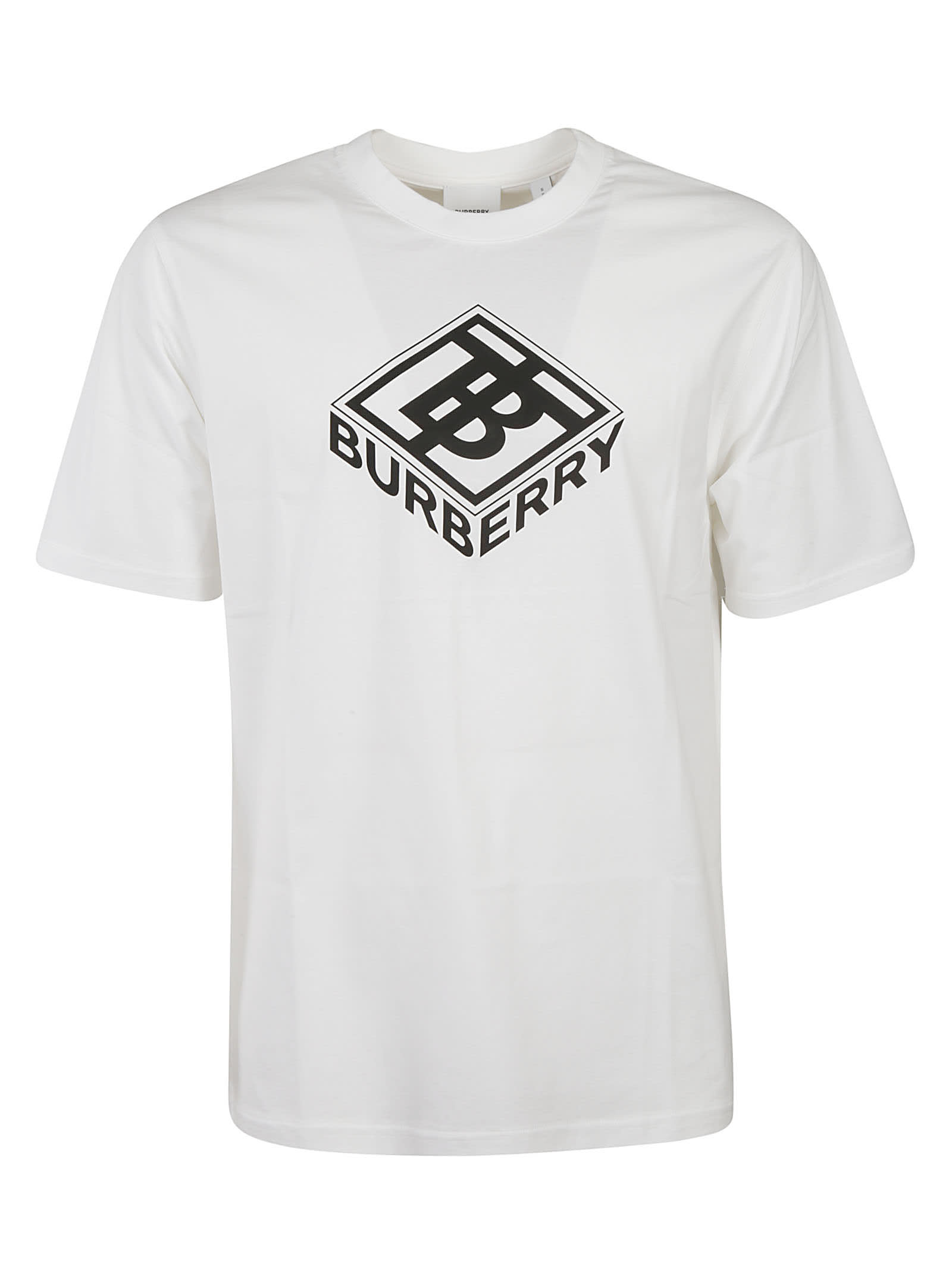 burberry logo print t shirt