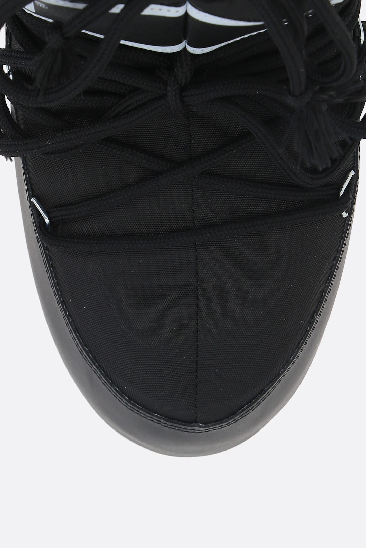 Moon Boot Icon Nylon Low-top Snow Boots In Black