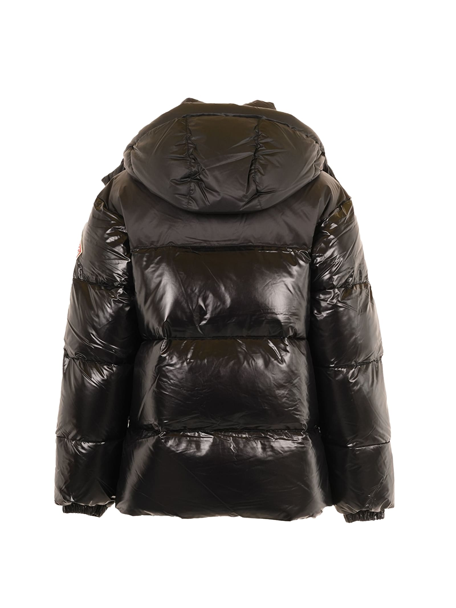 Pyrenex Down Jacket With Hat Lively In Black