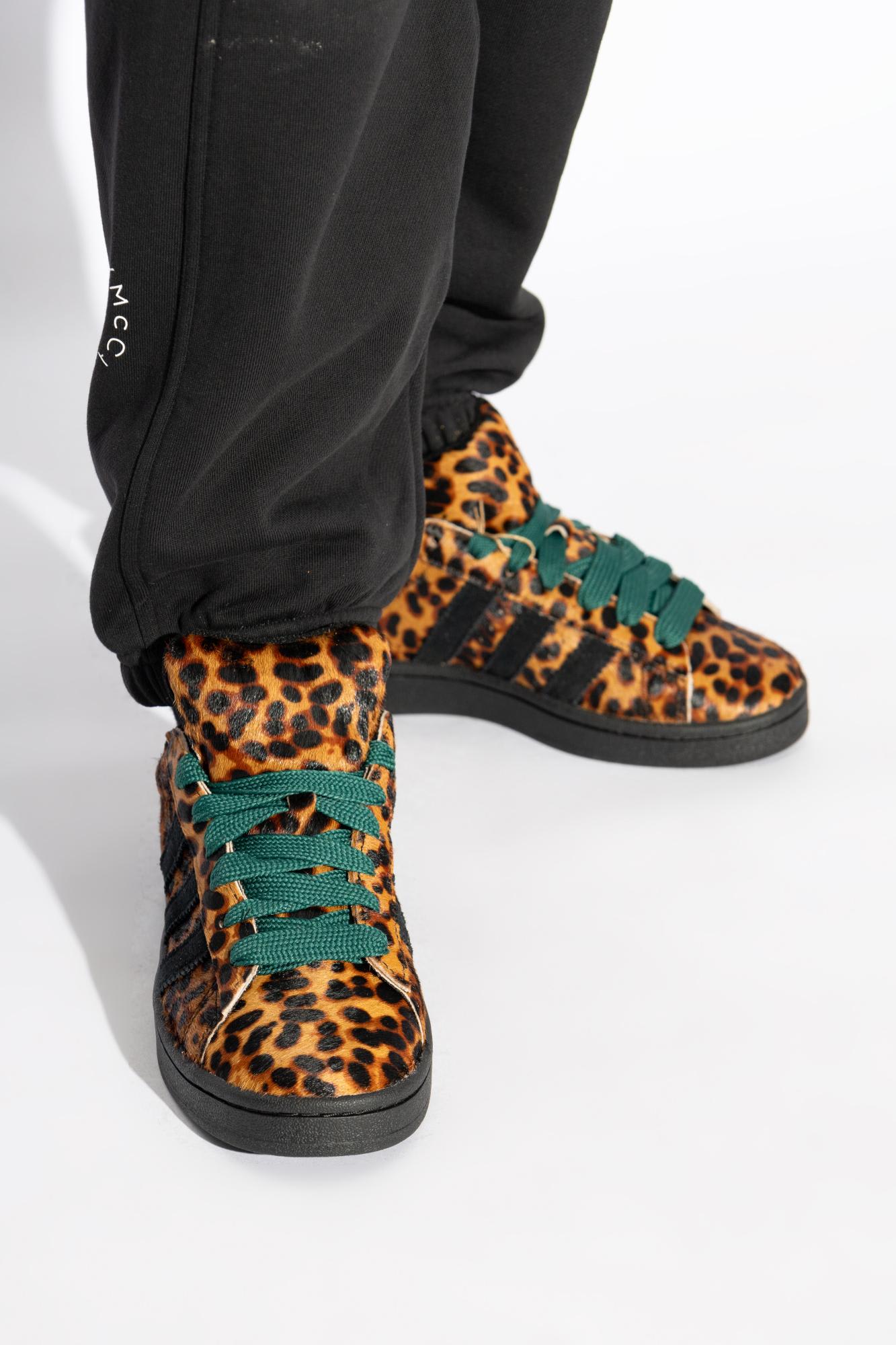Adidas Originals Campus 00s Cheetah Print Sneakers In Brown