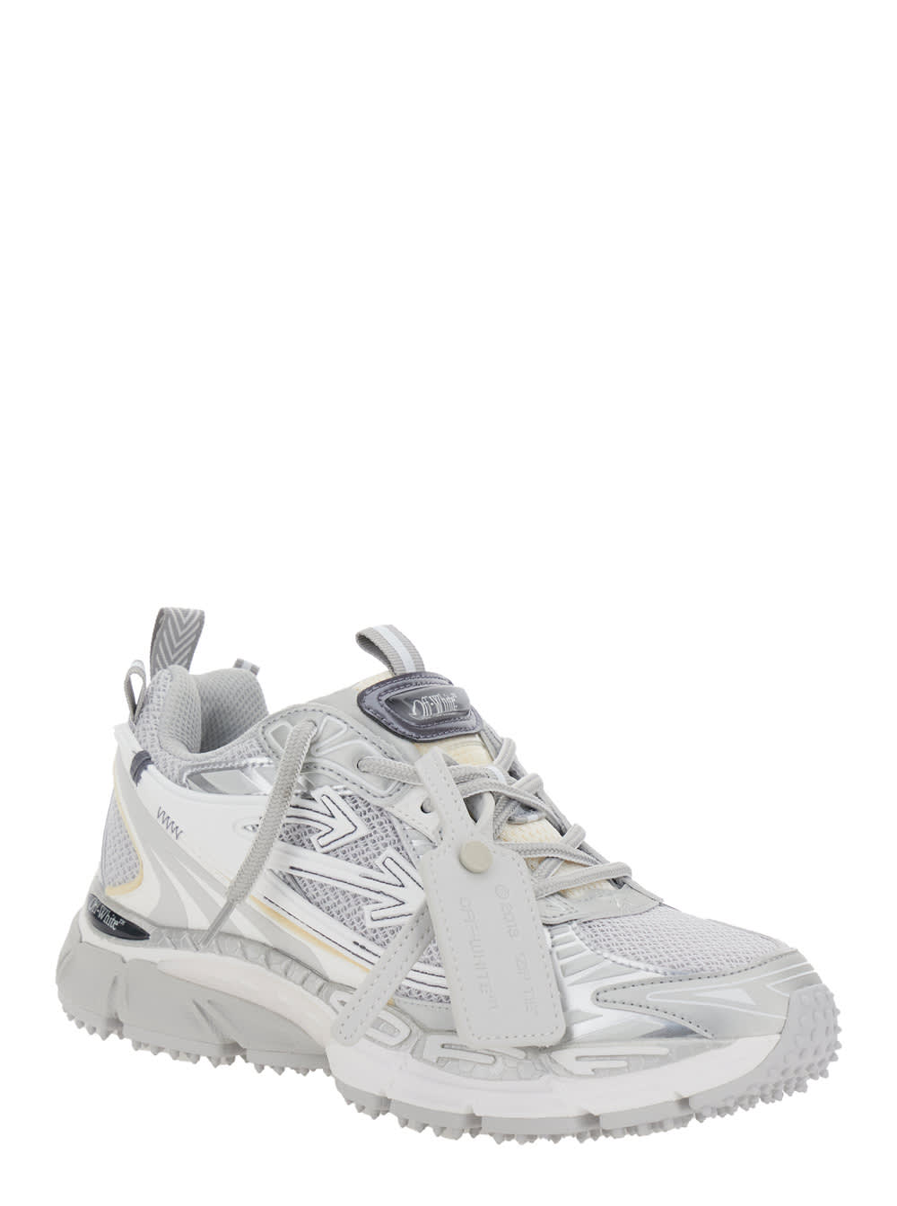 Off-white Be Right Back Sneakers In Grey - Silver