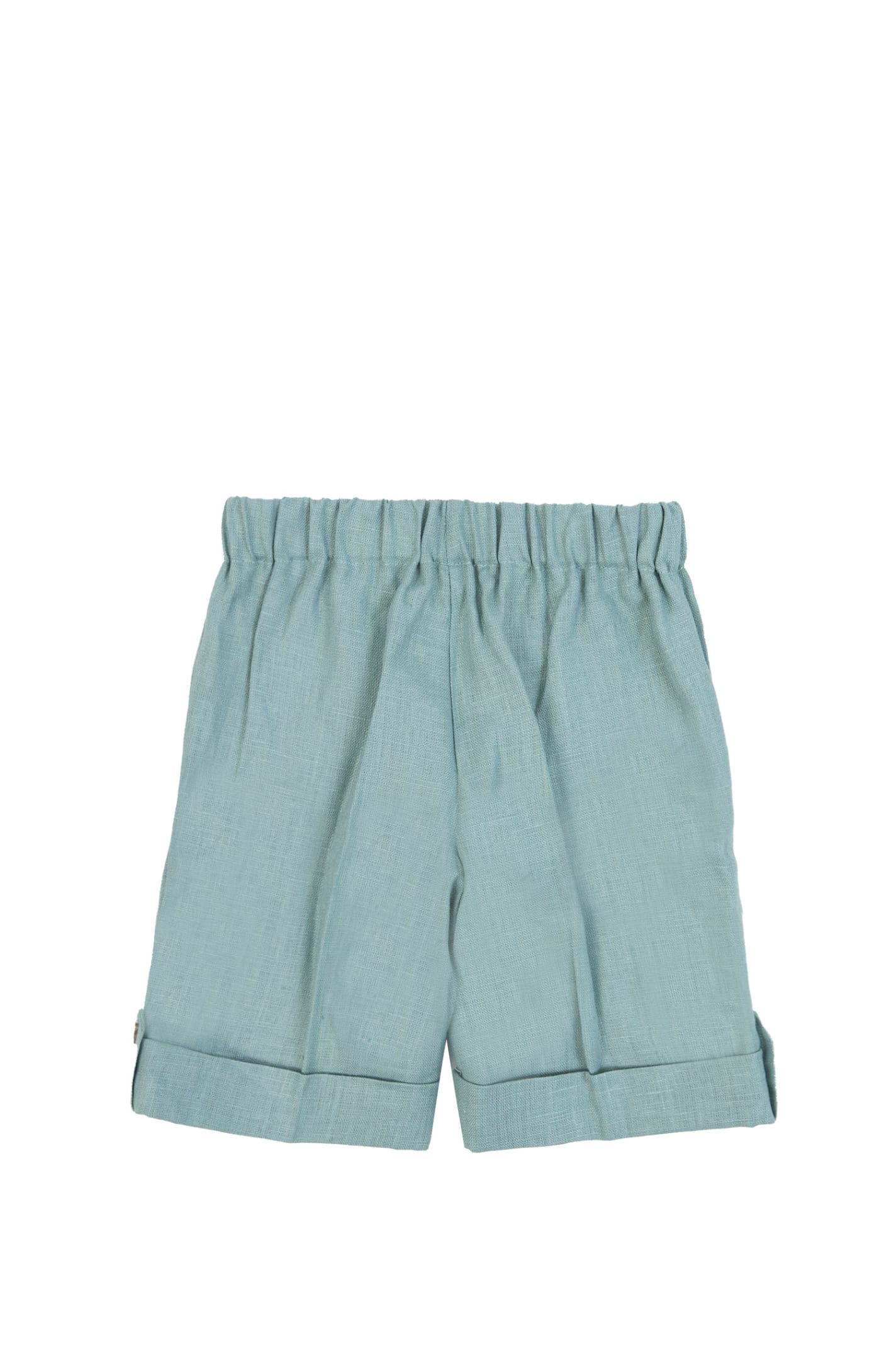 Shop La Stupenderia Linen Shorts
