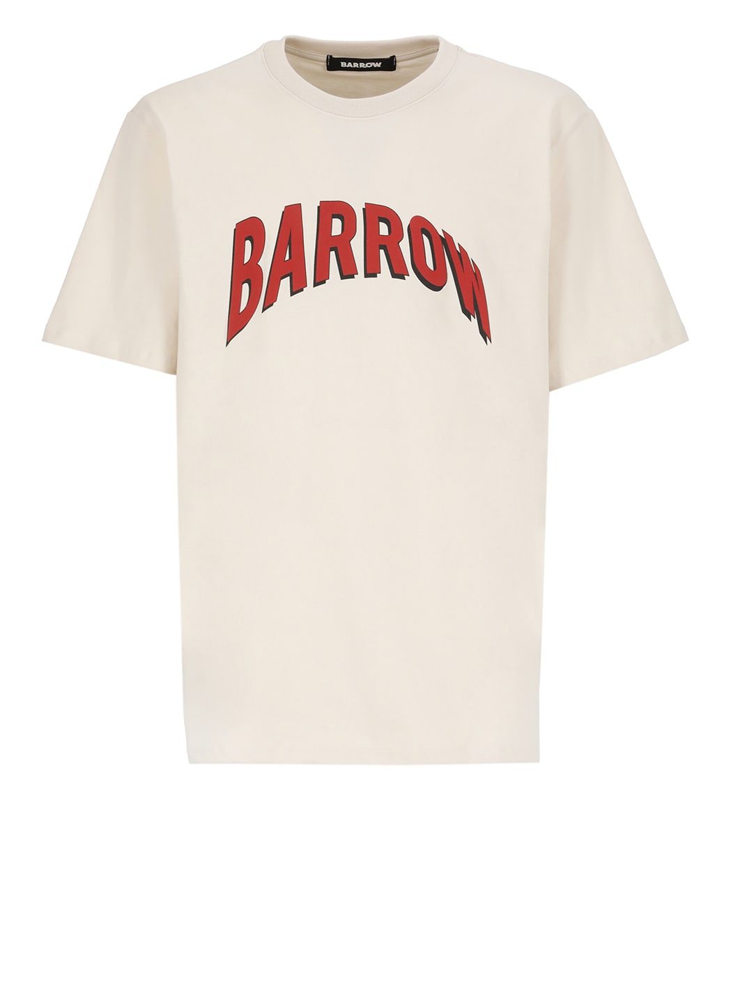 Shop Barrow T-shirt With Logo In Natural