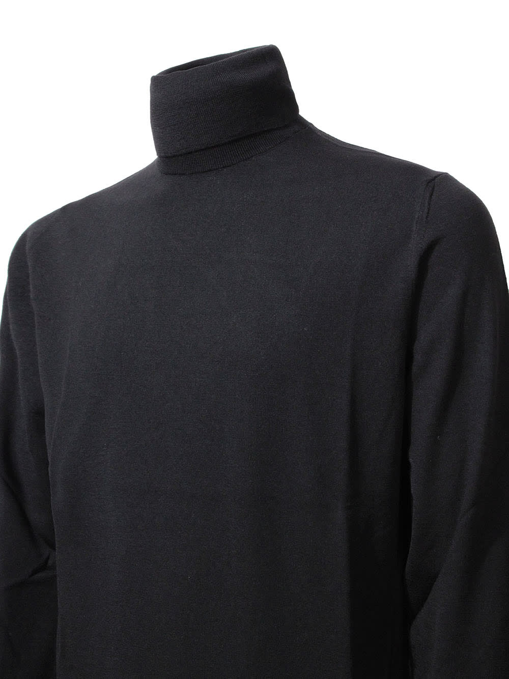 Zanone Ribbed Turtleneck Sweater Long Sleeves