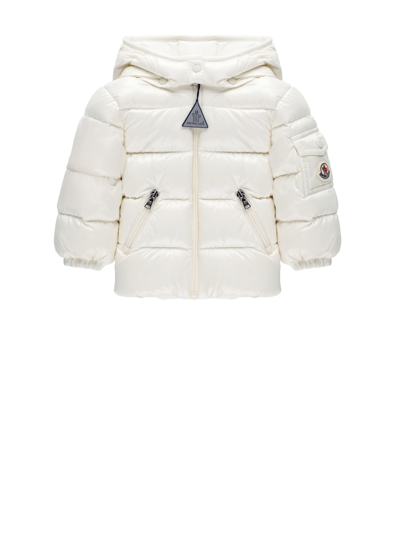 Moncler Babies' Bady Down Jacket In White