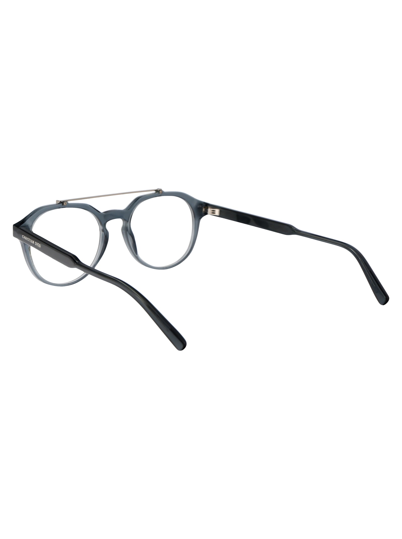 Shop Dior Botanicao R1i Glasses In 4500 Grey/other